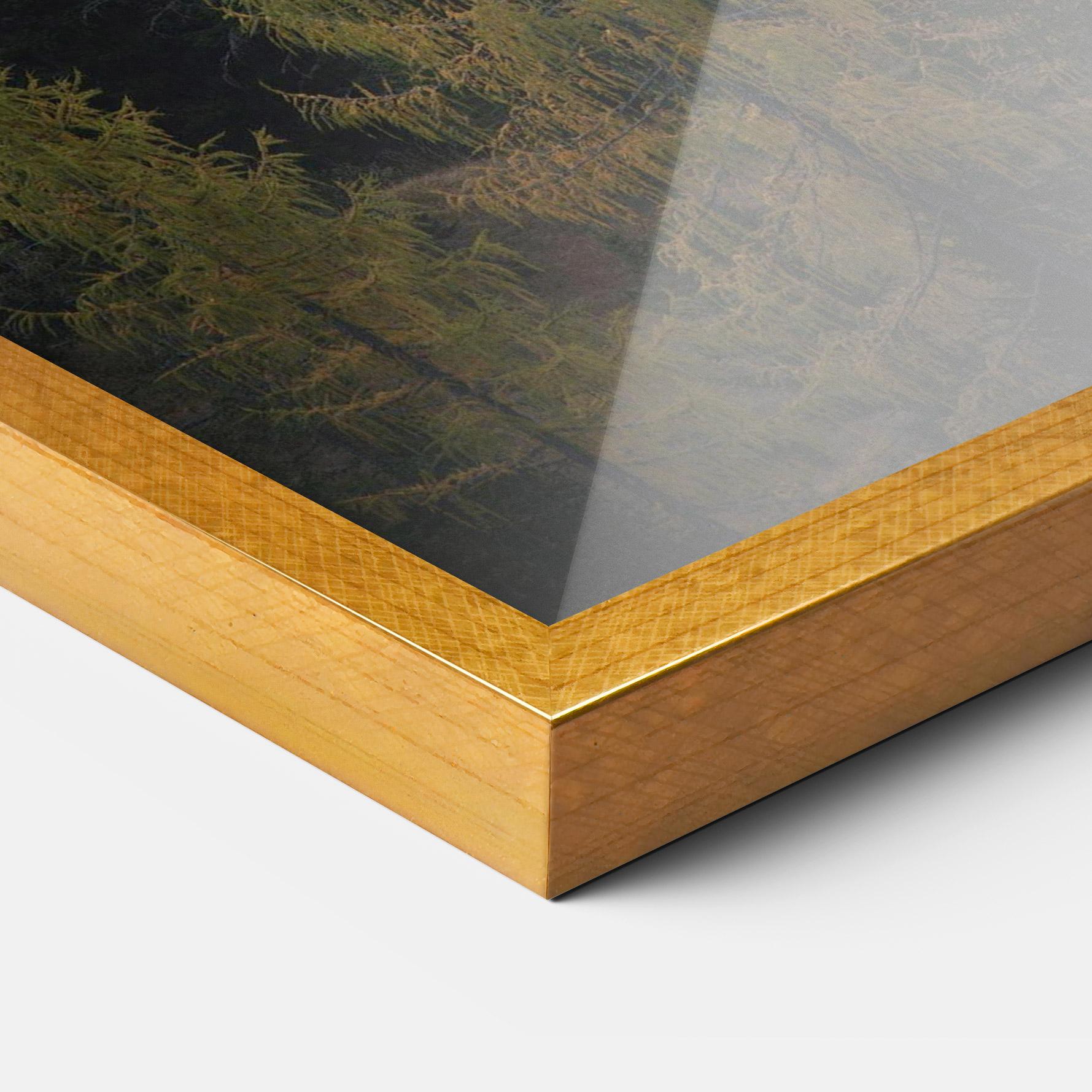 Keretezett Poszter Color Mix Tree mockup 3