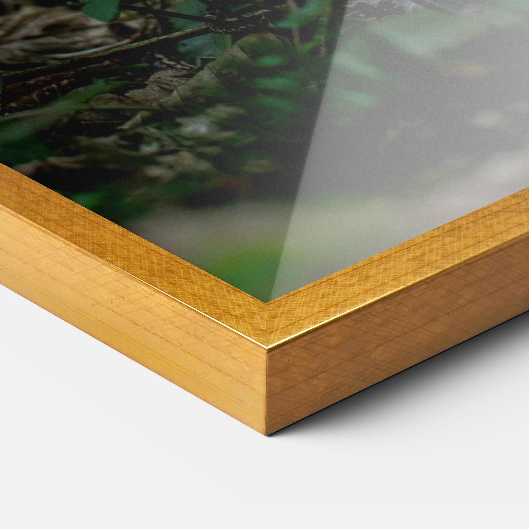 Keretezett Poszter Purple Flower Forest mockup 3