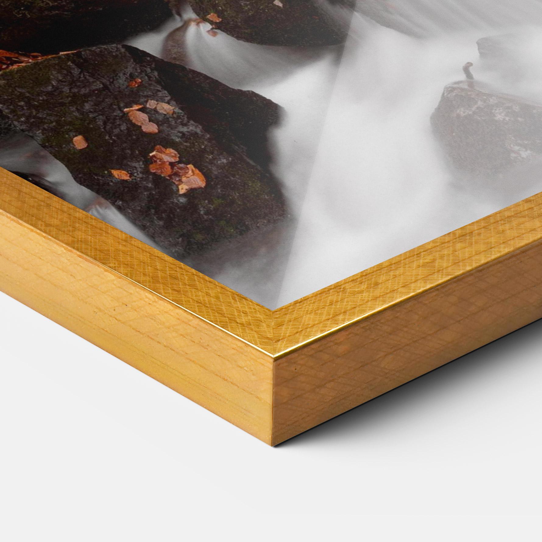 Keretezett Poszter River Forest View mockup 3