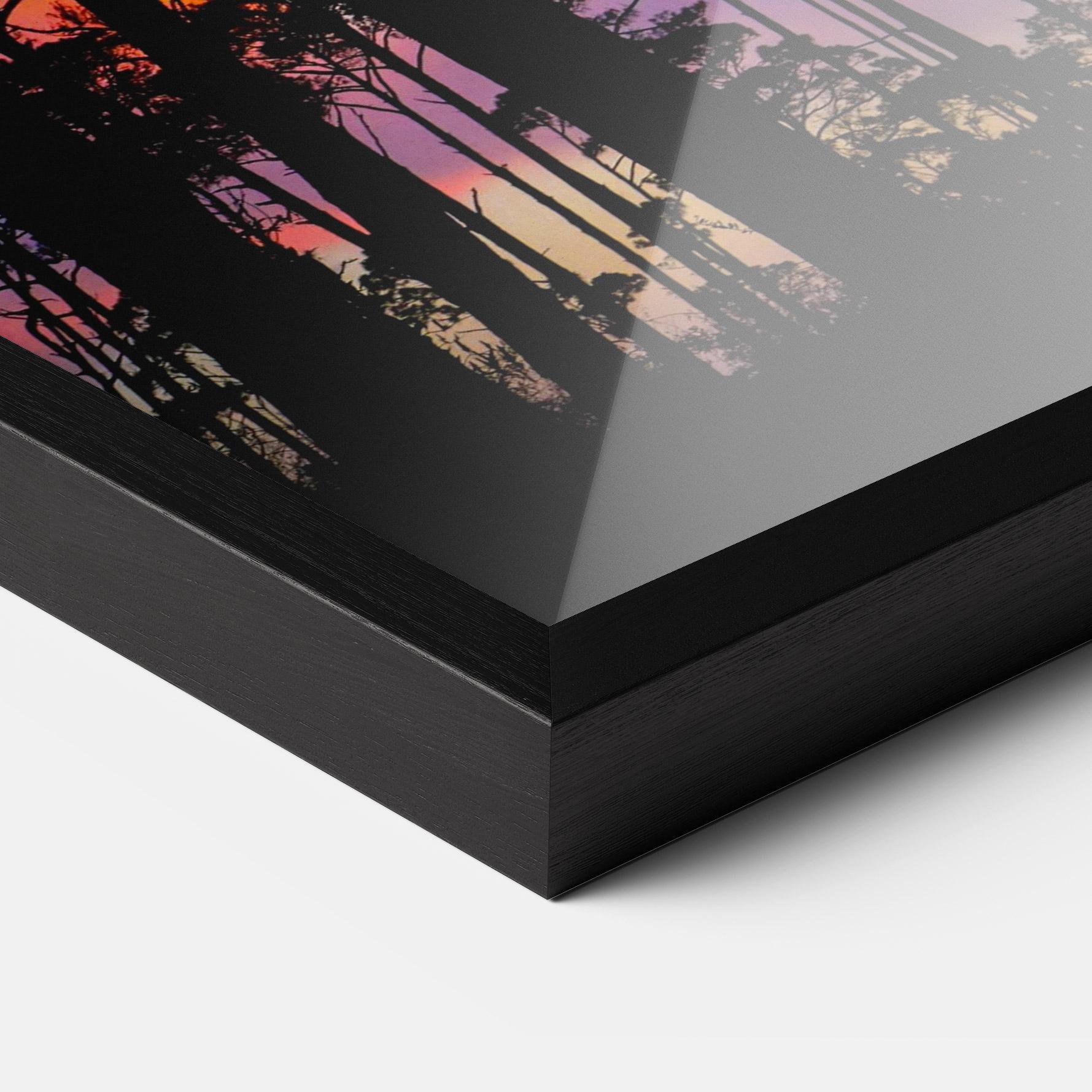 Keretezett Poszter Blue Sky Forest mockup 3