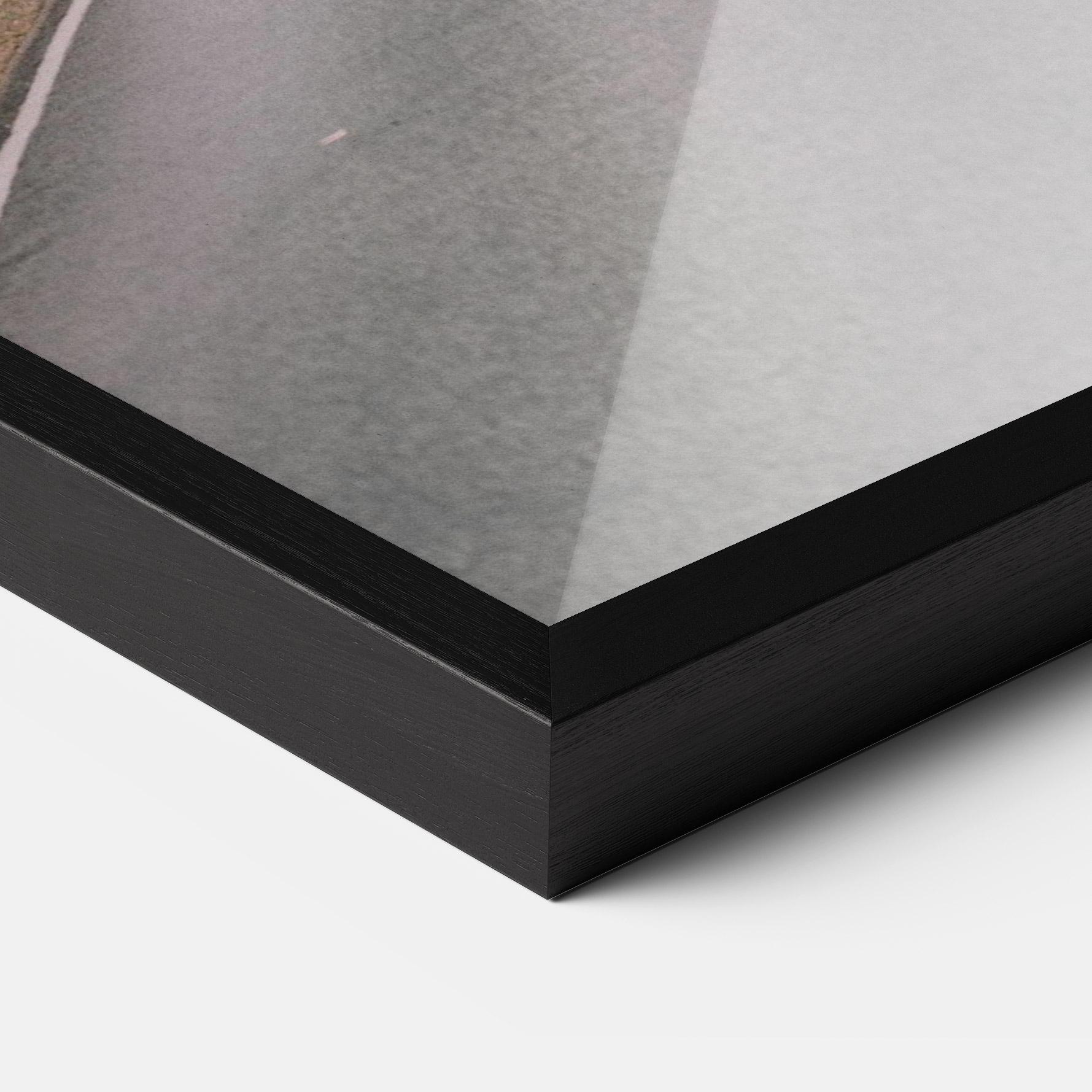 Keretezett Poszter Forest Driving Road mockup 3