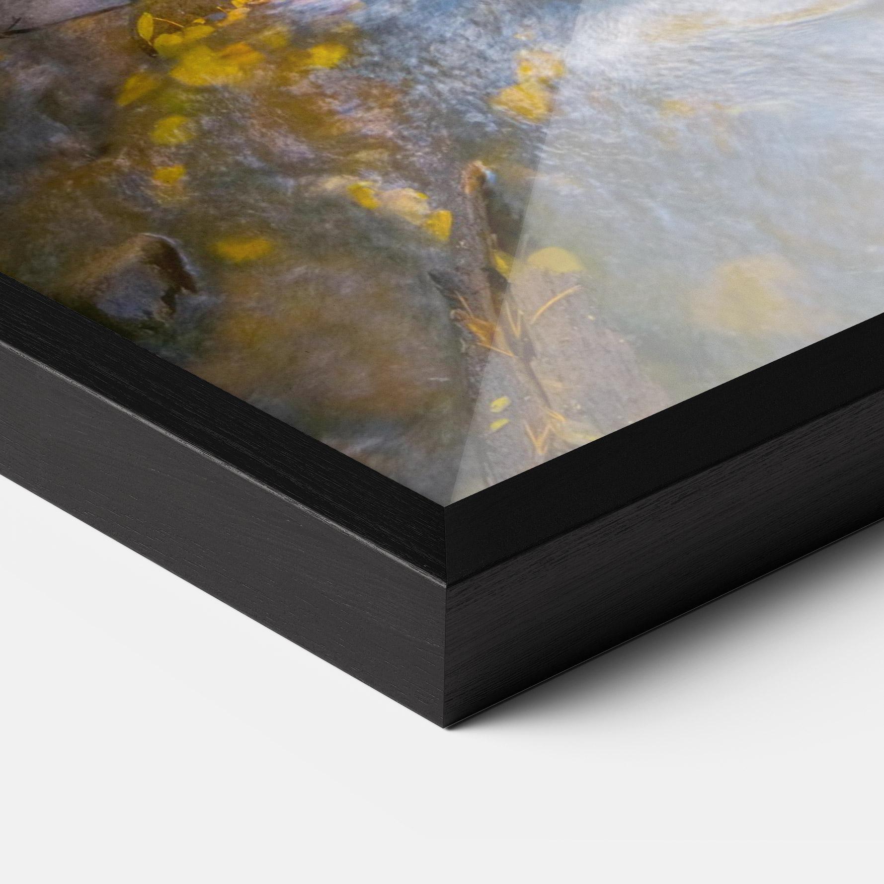 Keretezett Poszter Yellow View Forest mockup 3