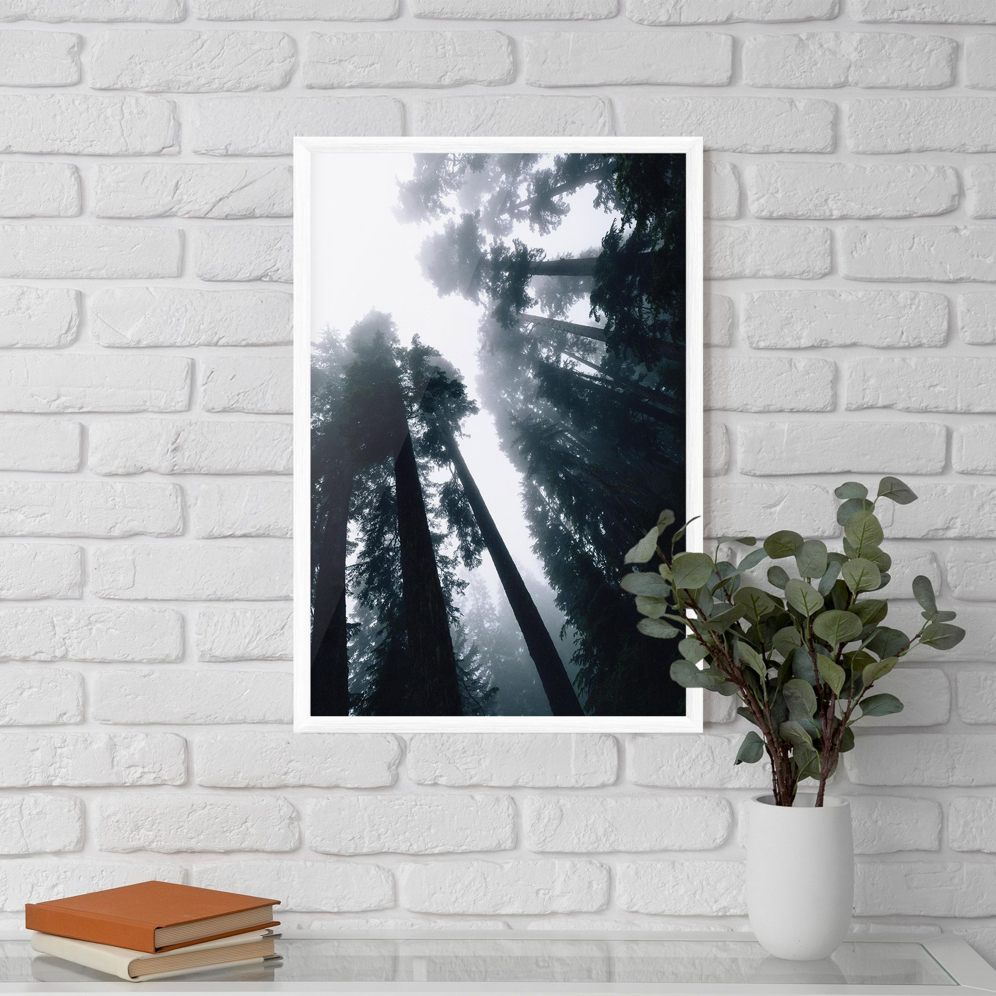 Foggy Big Trees mockup 5