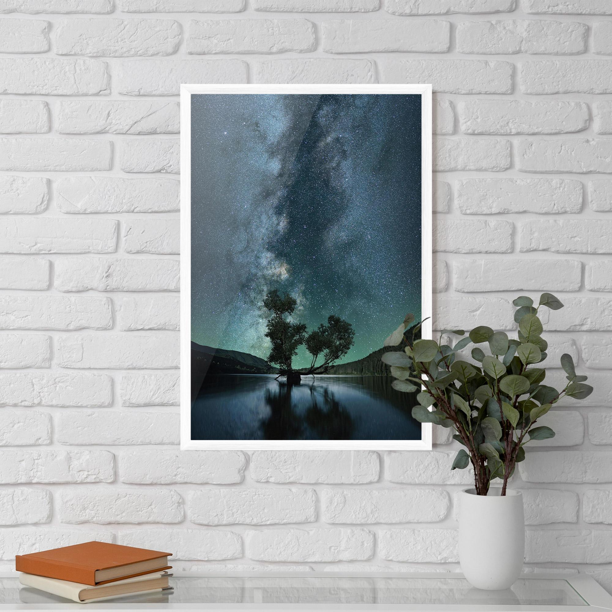 Keretezett Poszter Lake Stars mockup 5