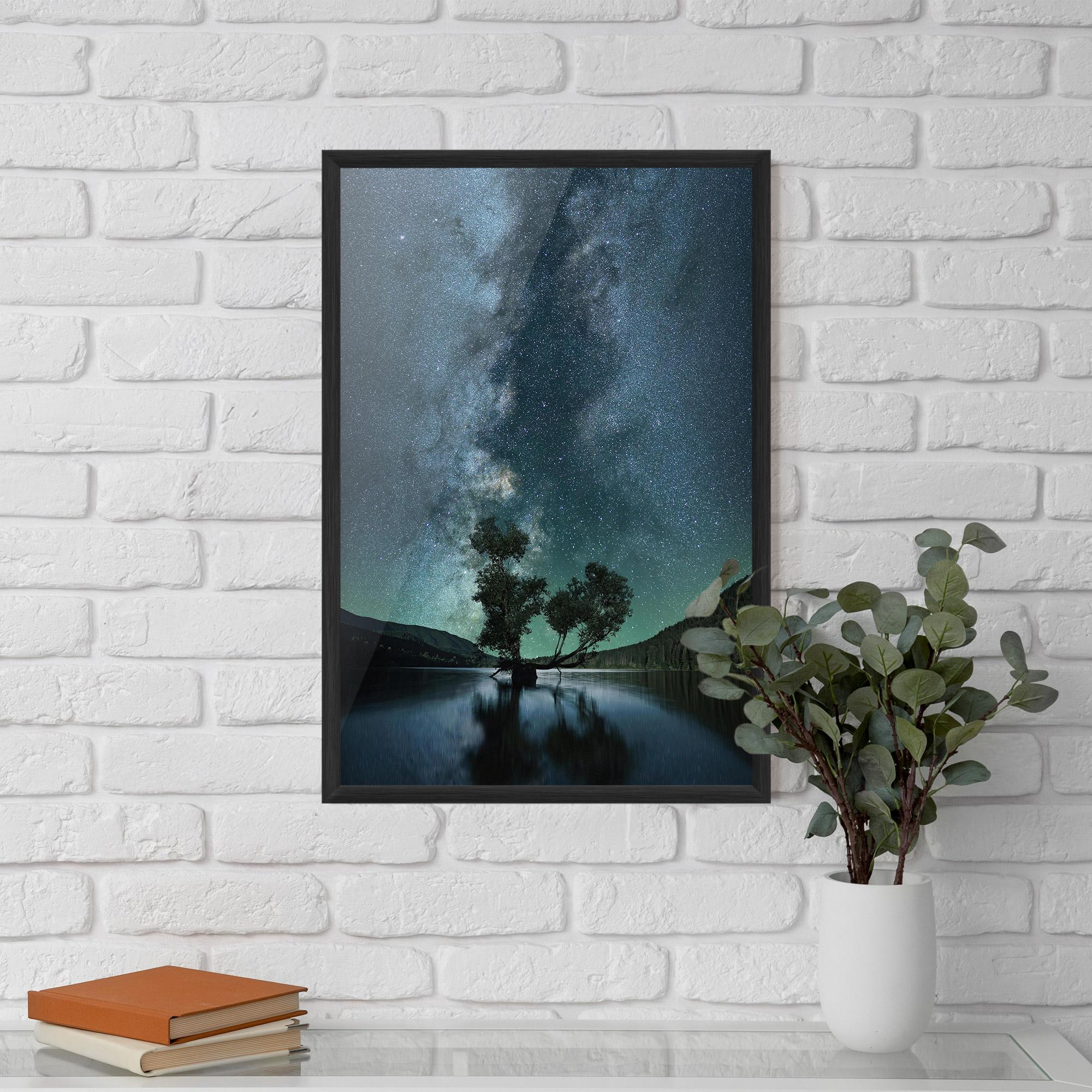 Keretezett Poszter Lake Stars mockup 5