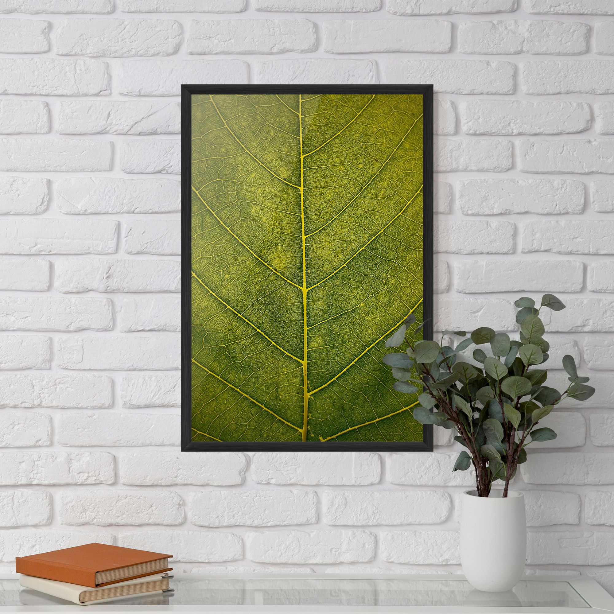 Leaf Closeup Forest mockup 5