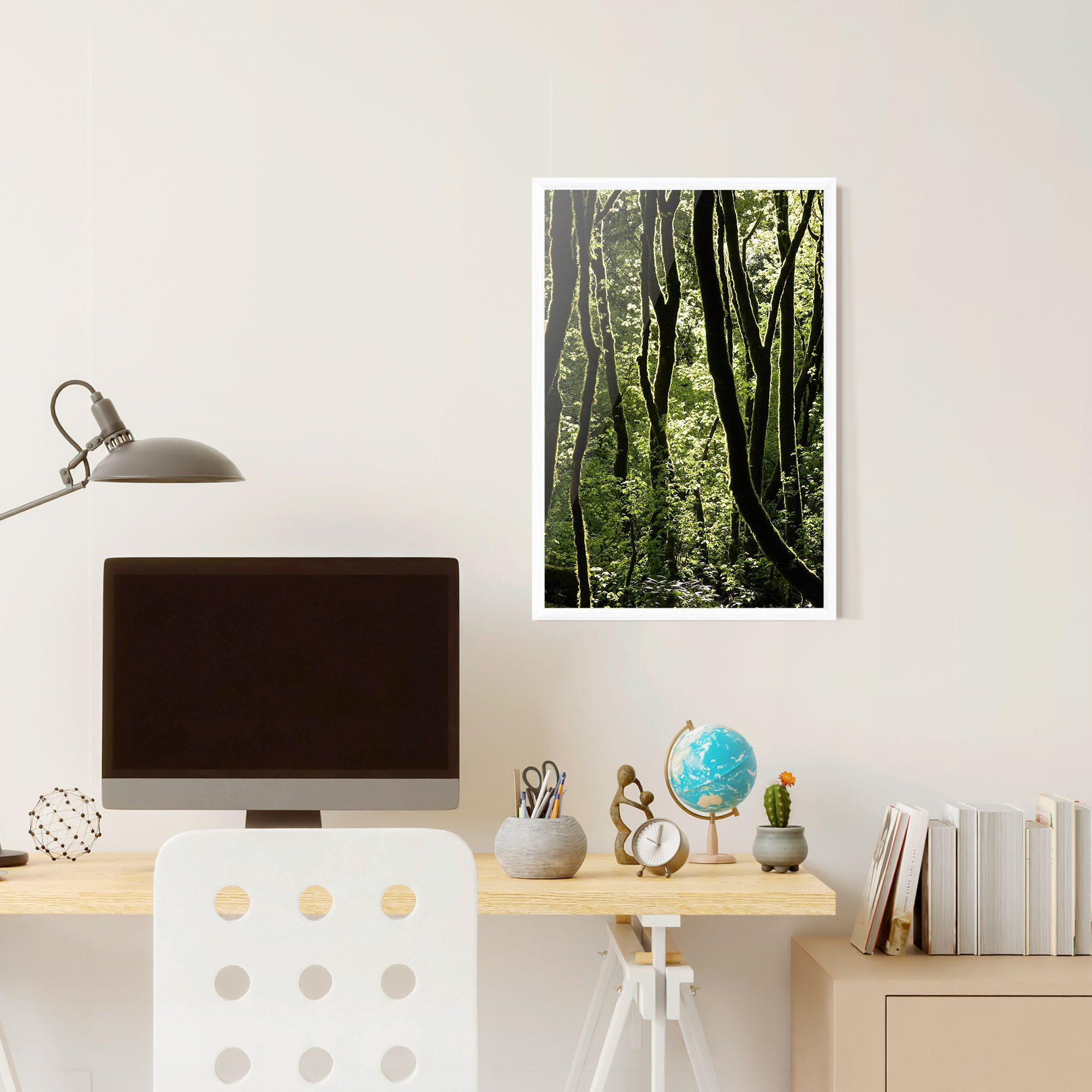 Forest Black Trees mockup 6