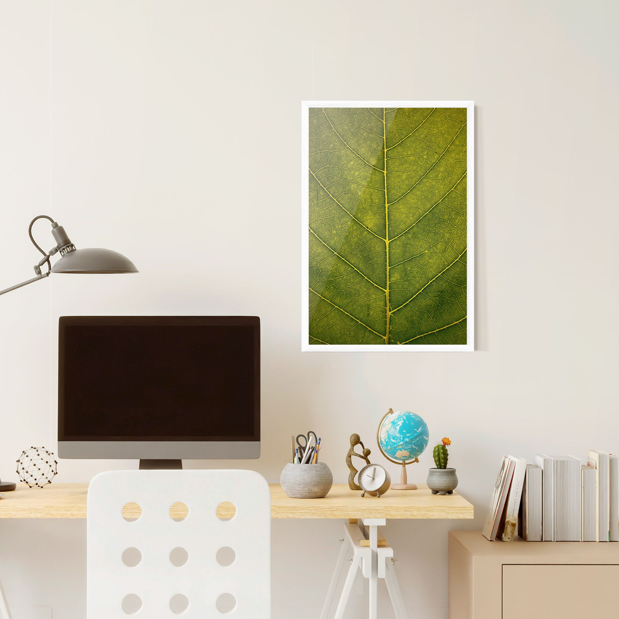 Leaf Closeup Forest mockup 6