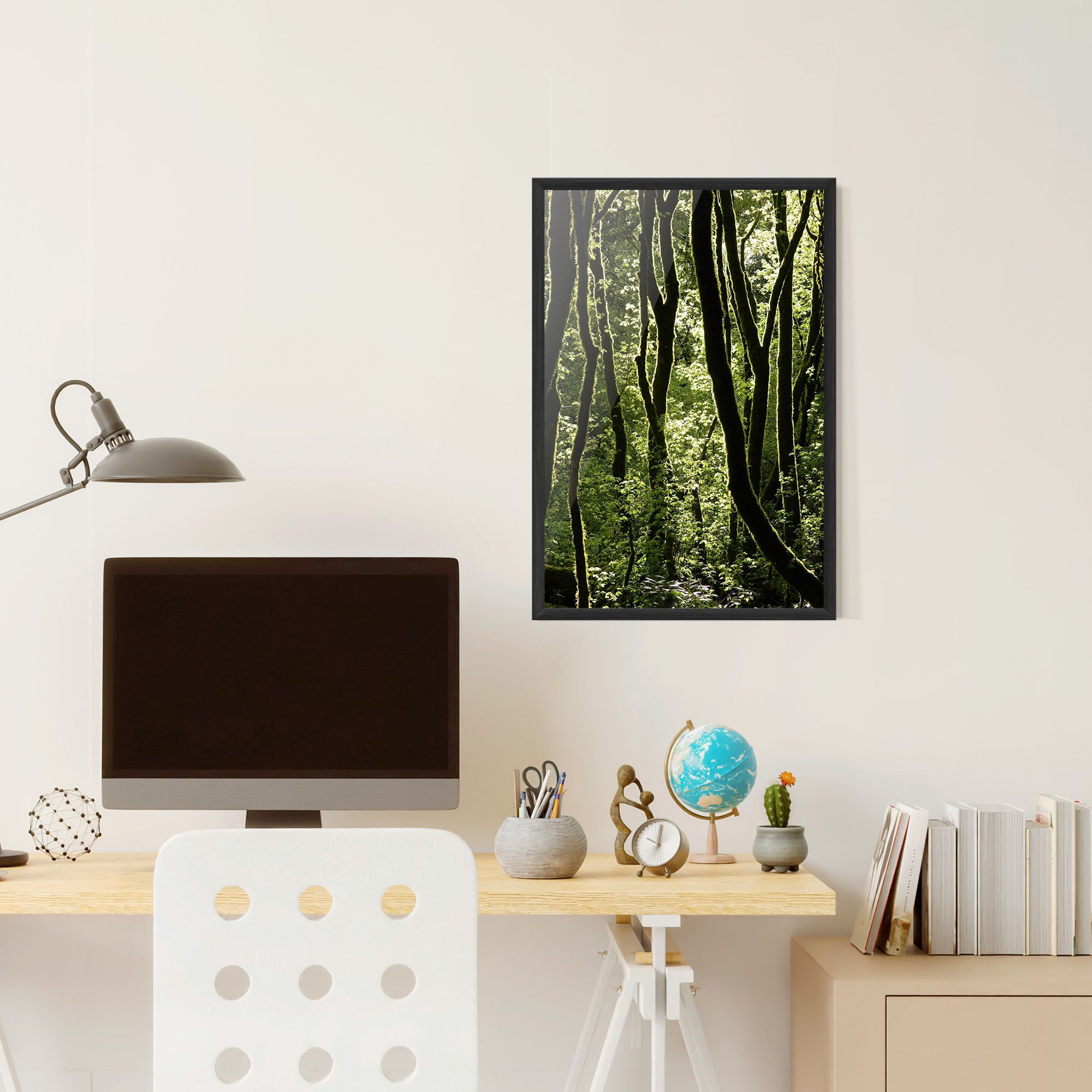 Forest Black Trees mockup 6