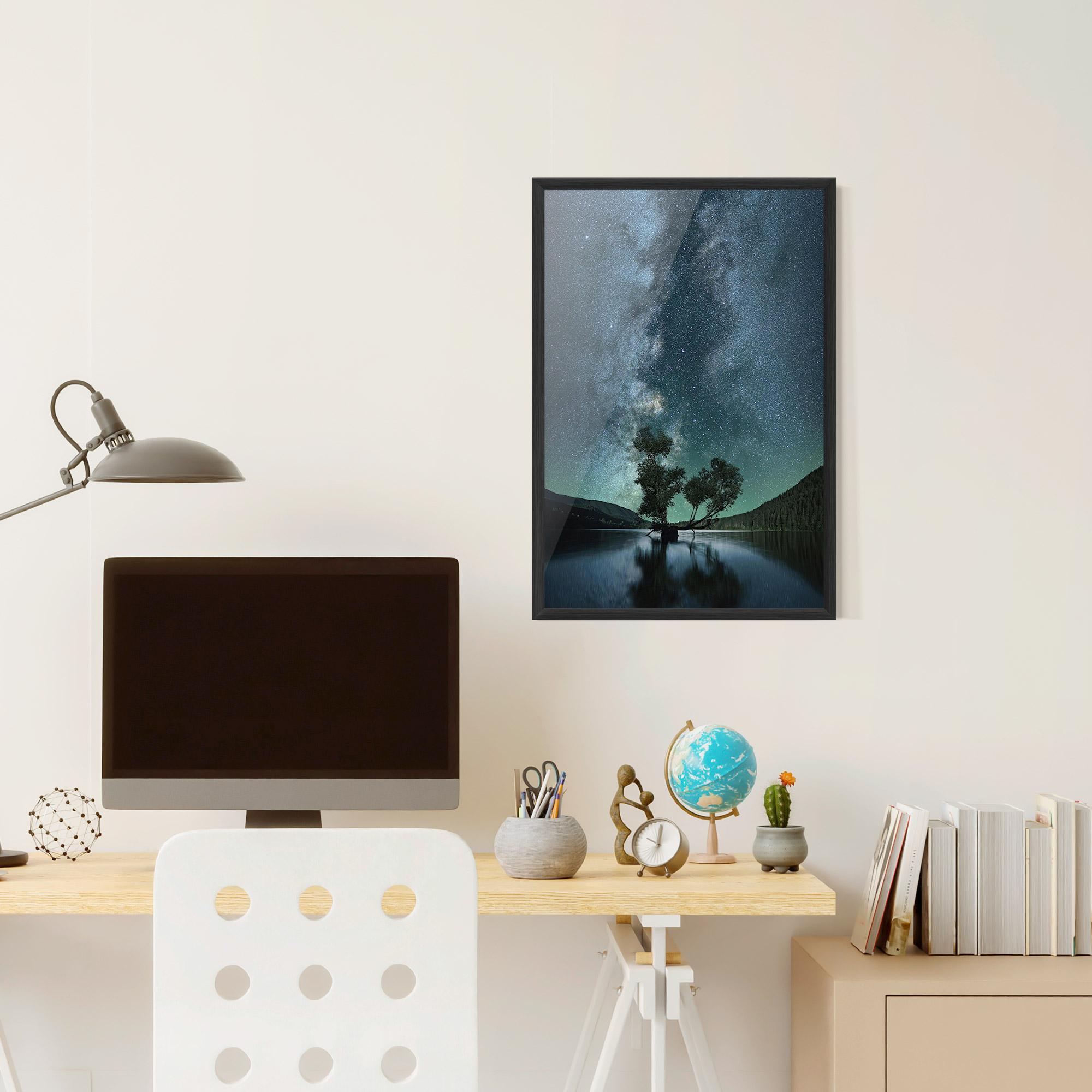 Keretezett Poszter Lake Stars mockup 6