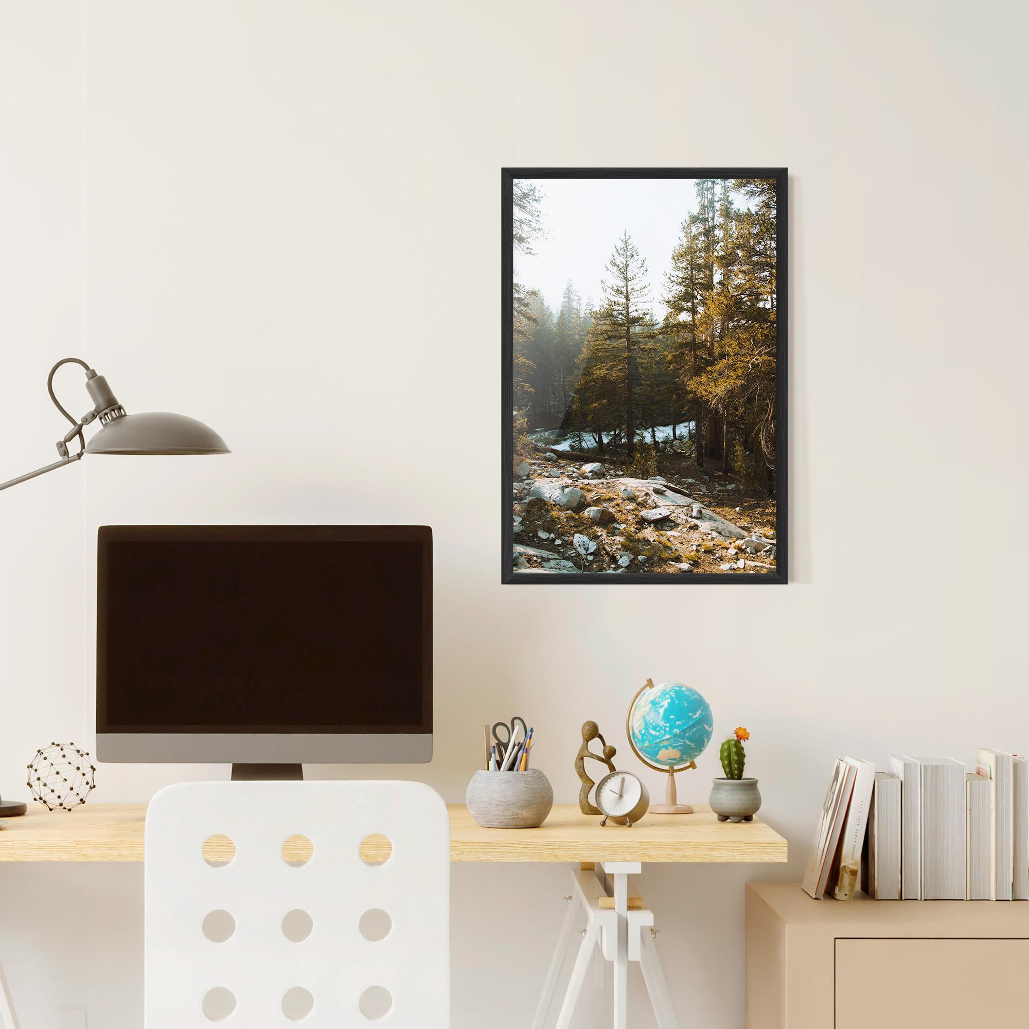 Keretezett Poszter Rock Forest View mockup 6