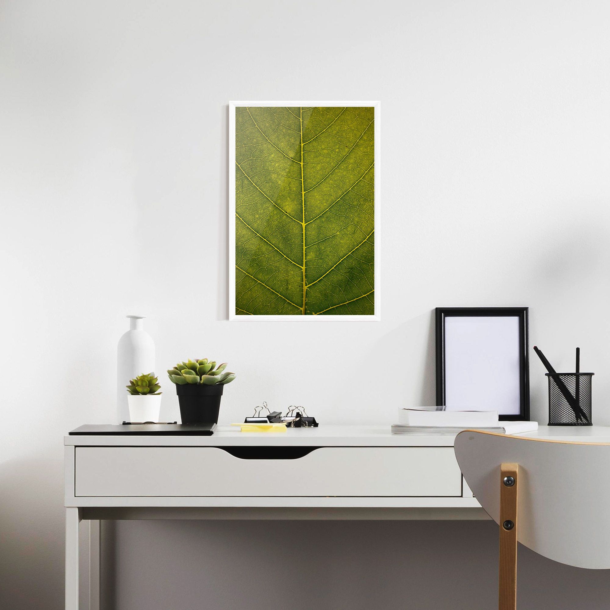 Leaf Closeup Forest mockup 7