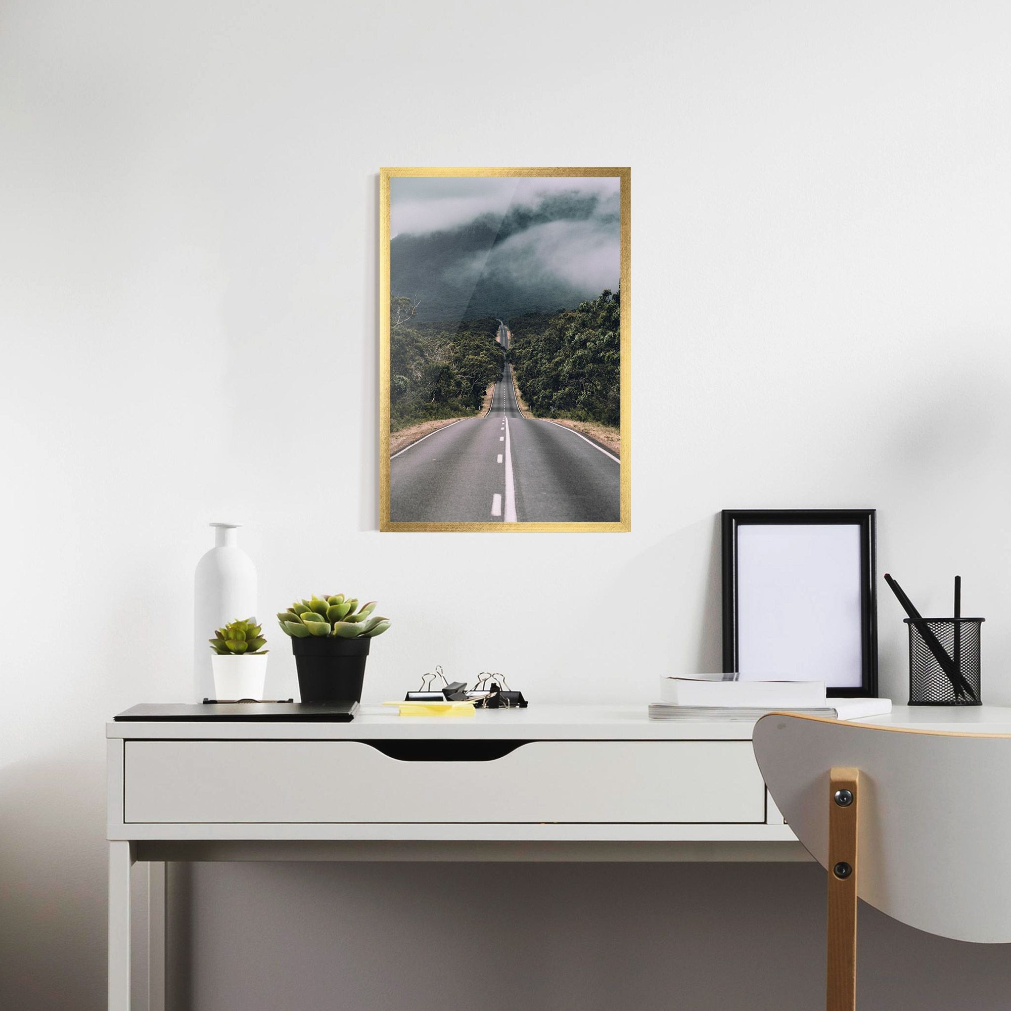 Forest Driving Road mockup 7