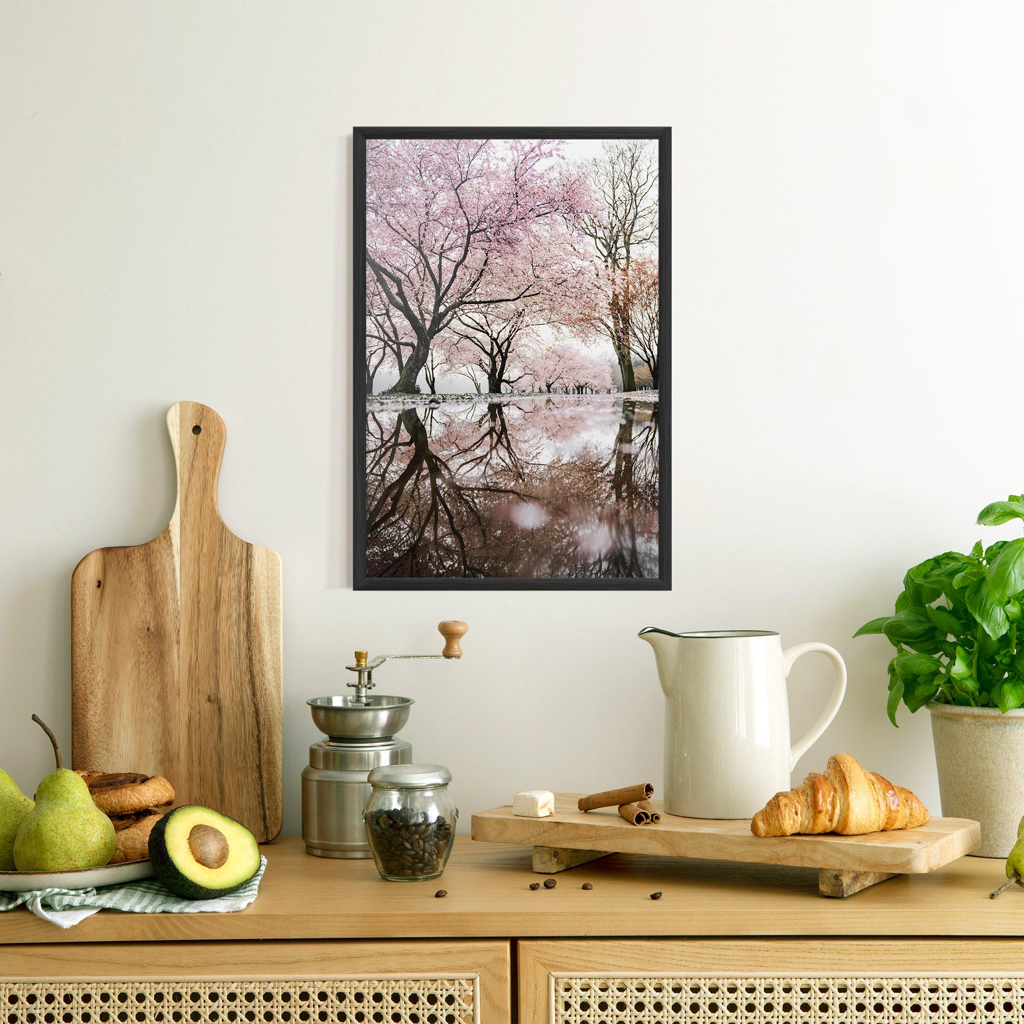 Keretezett Poszter Rainy Days mockup 8