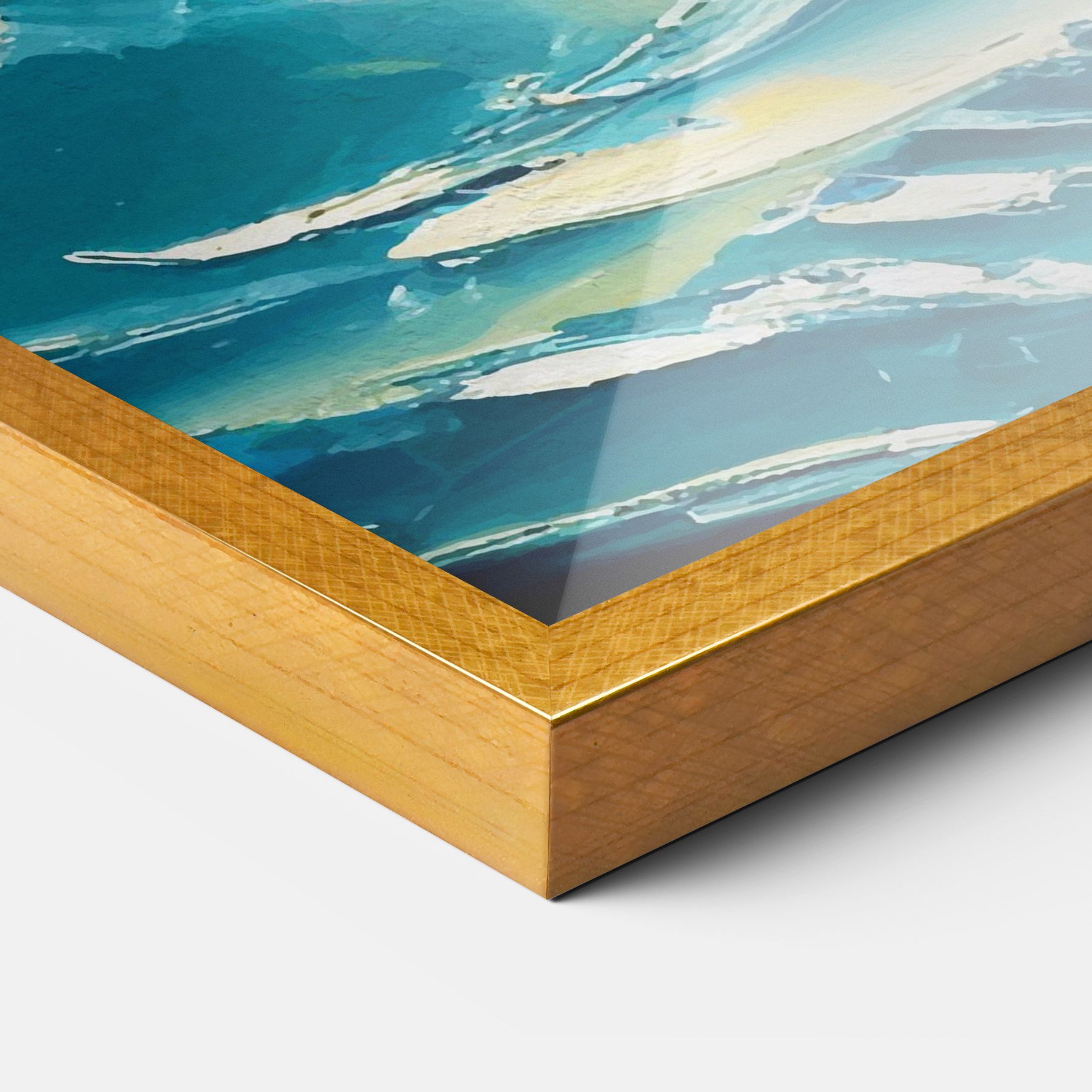 Blue Ocean Painting mockup 3