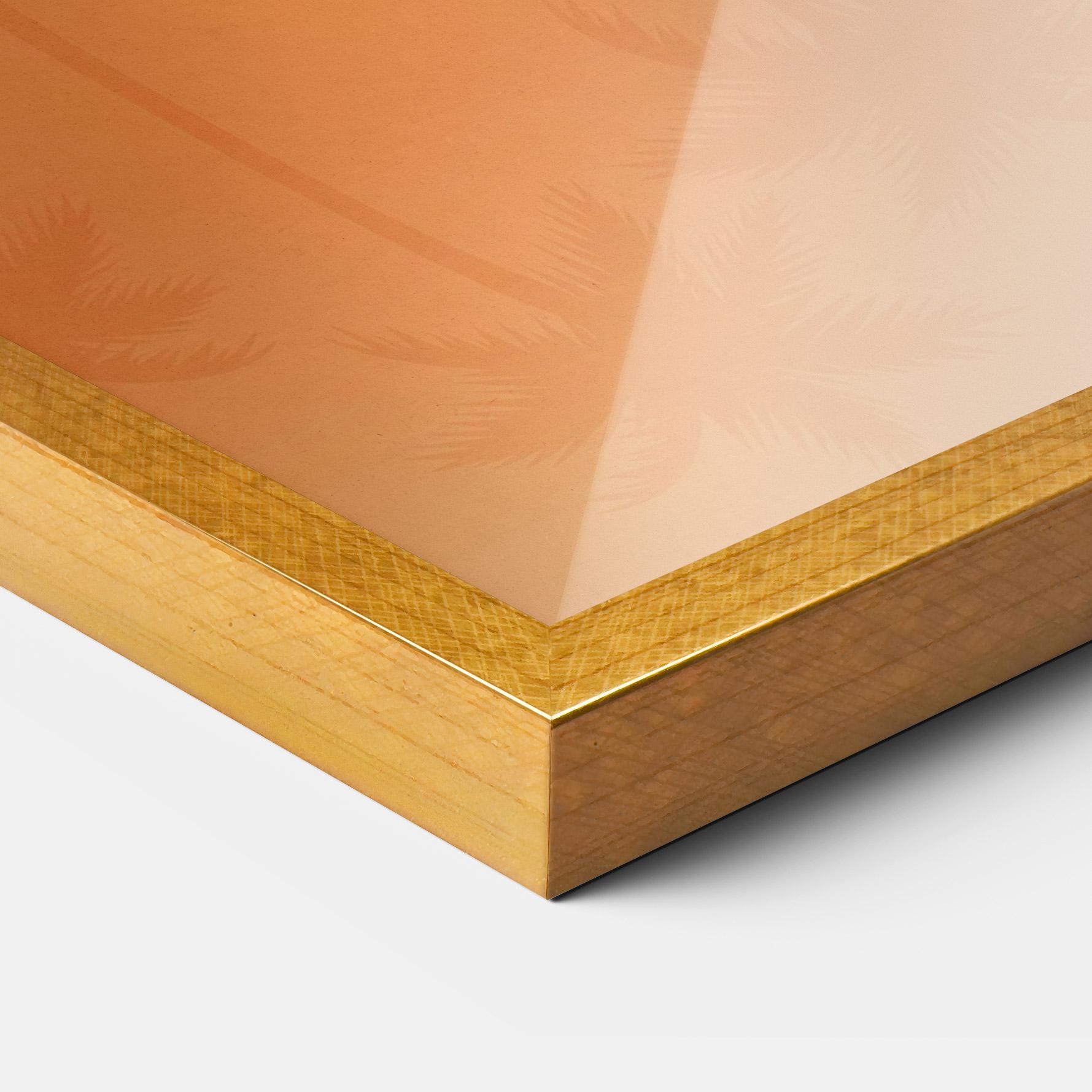 Keretezett Poszter Sunset Beach 02 mockup 3