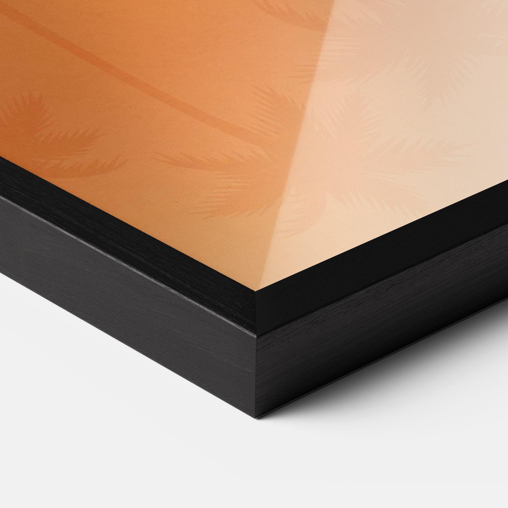 Keretezett Poszter Sunset Beach 02 mockup 3