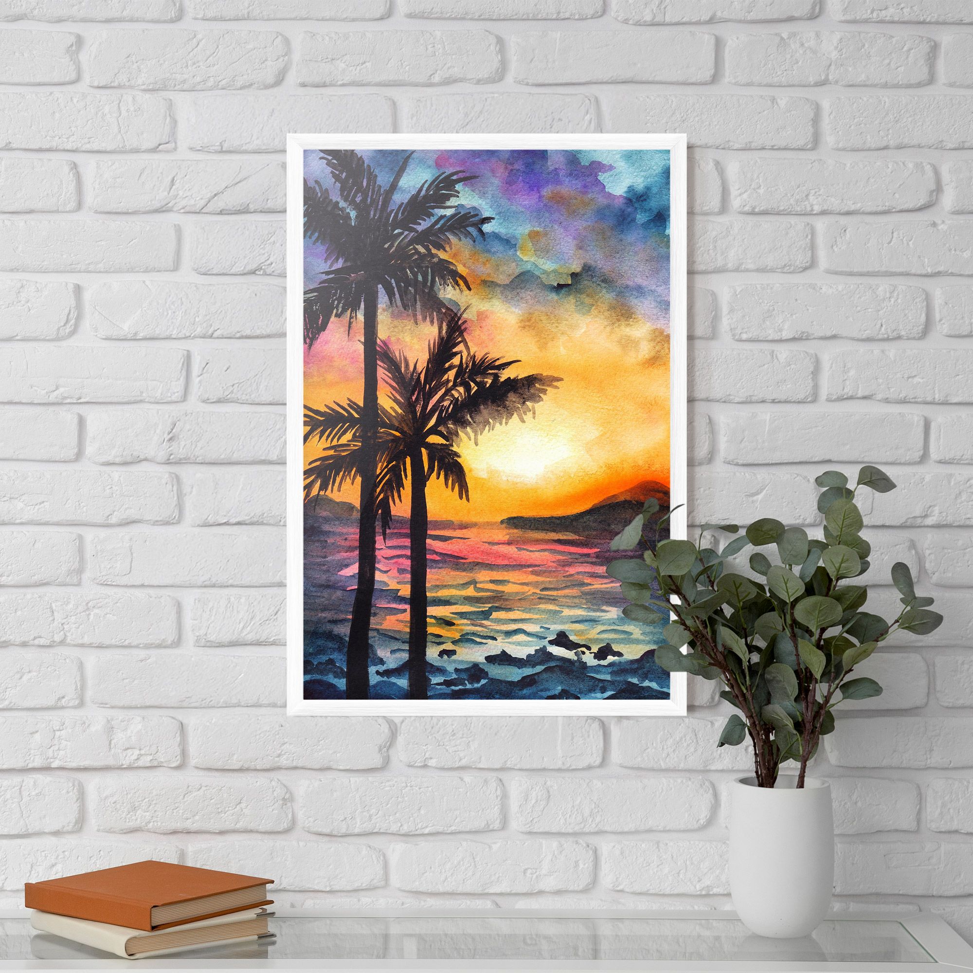 Sunset Tree Beach mockup 5