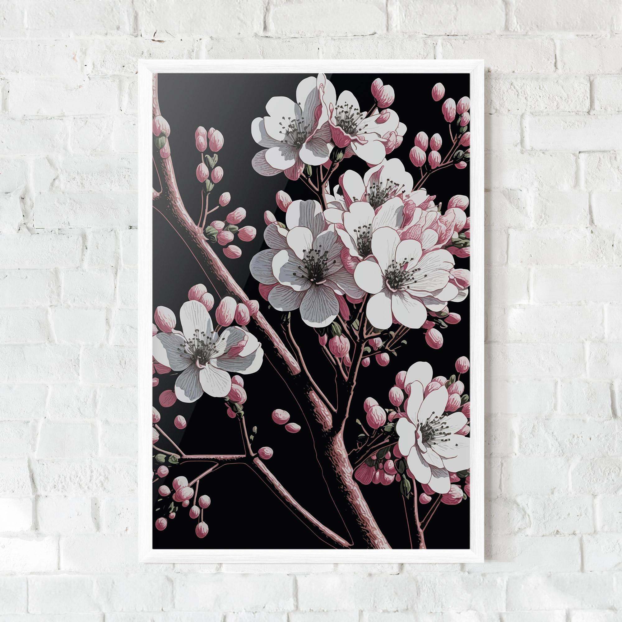 Keretezett Poszter Spring Flowers mockup 0
