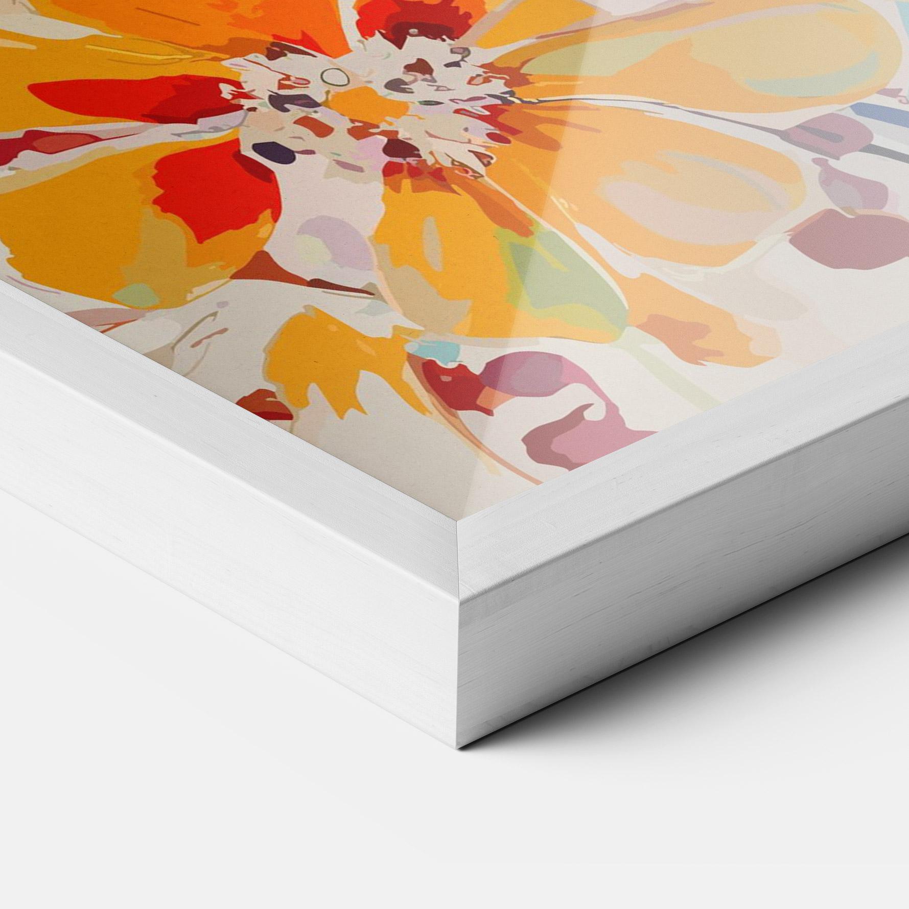 Keretezett Poszter Red Orange Spring mockup 3