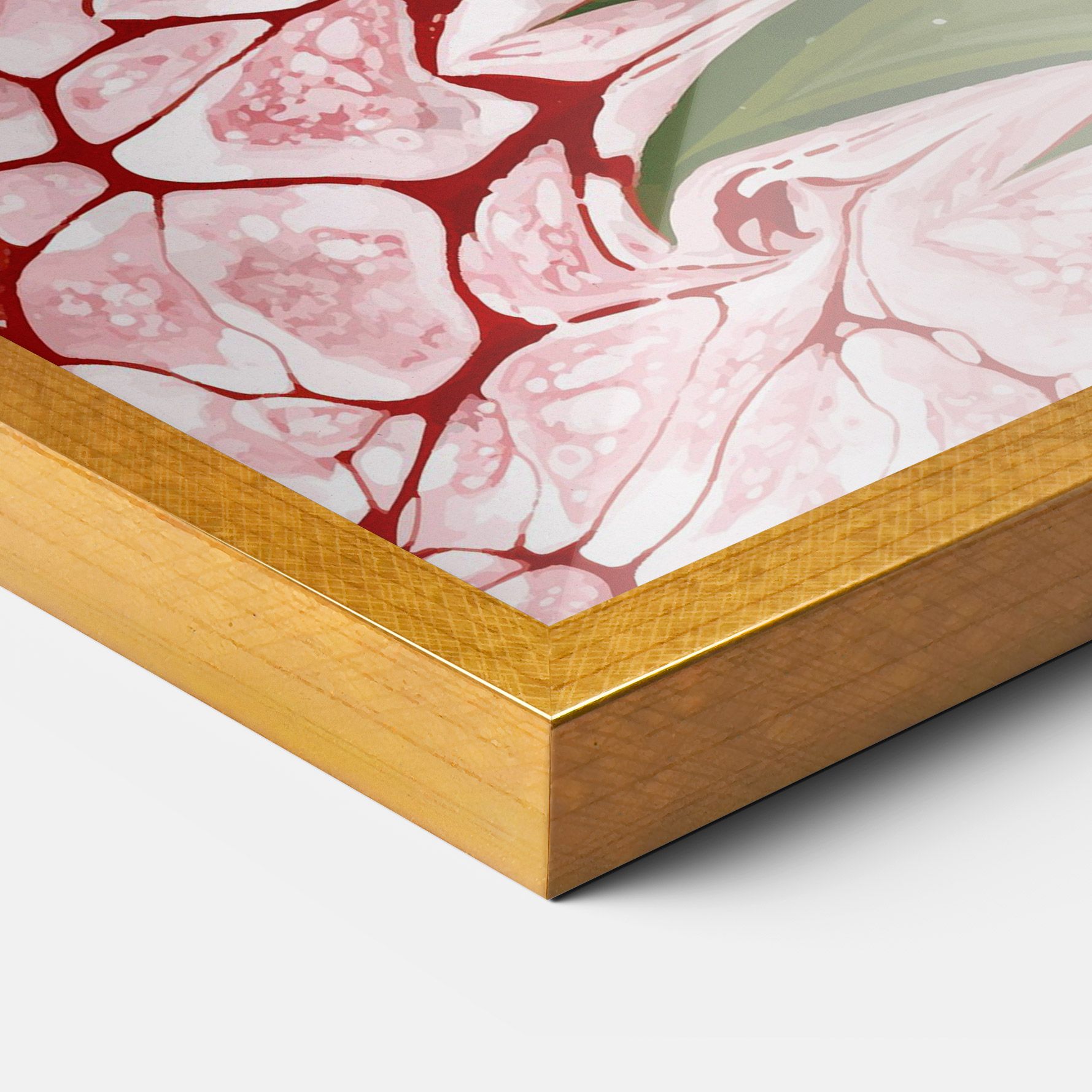 Blue Spring Flower mockup 3