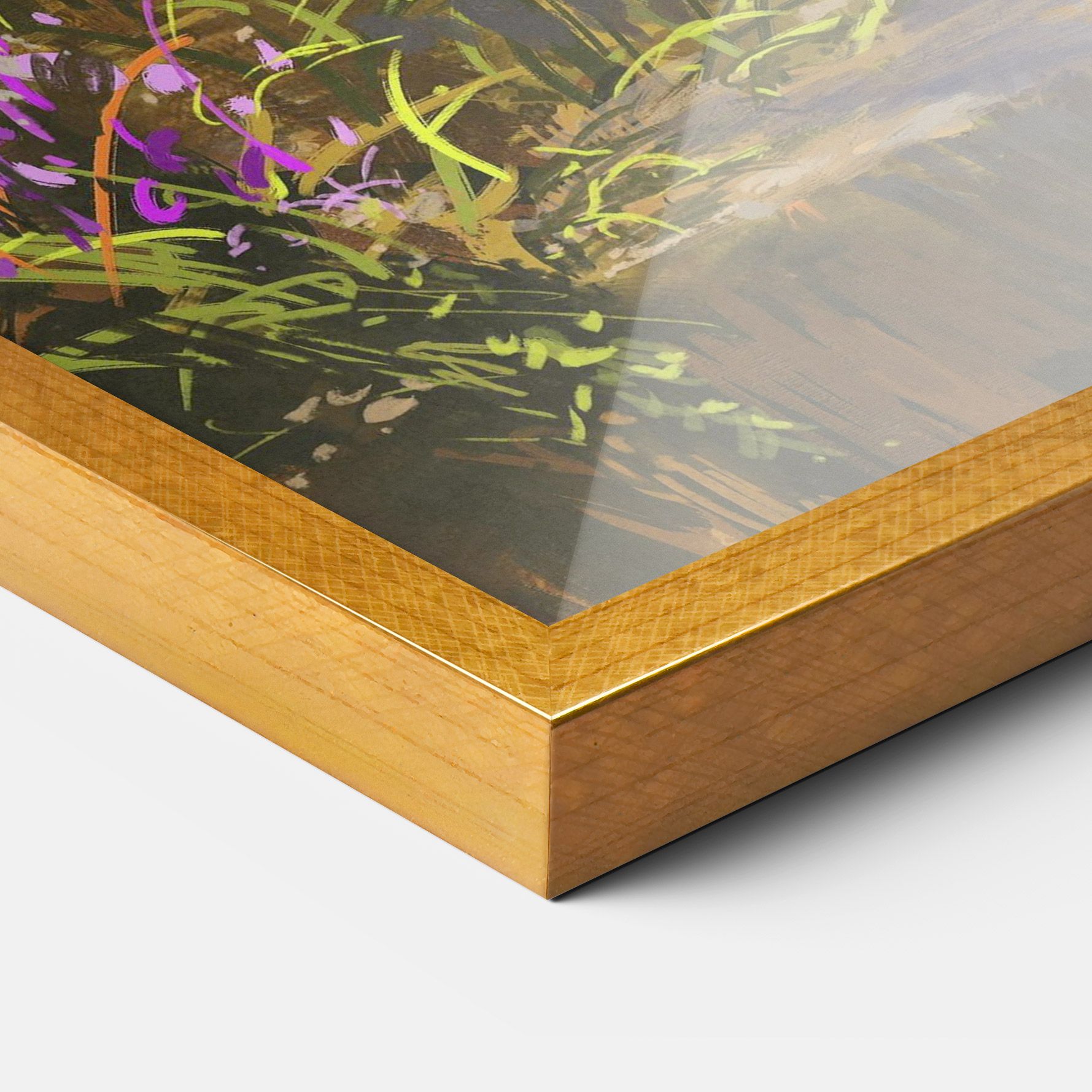 Spring Staircase Painting mockup 3