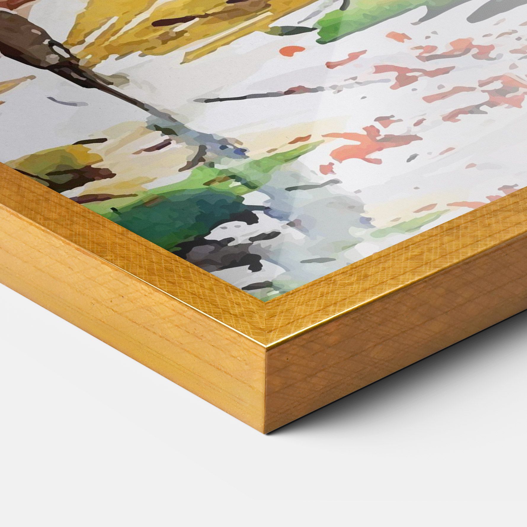 Watercolor Spring Tree mockup 3