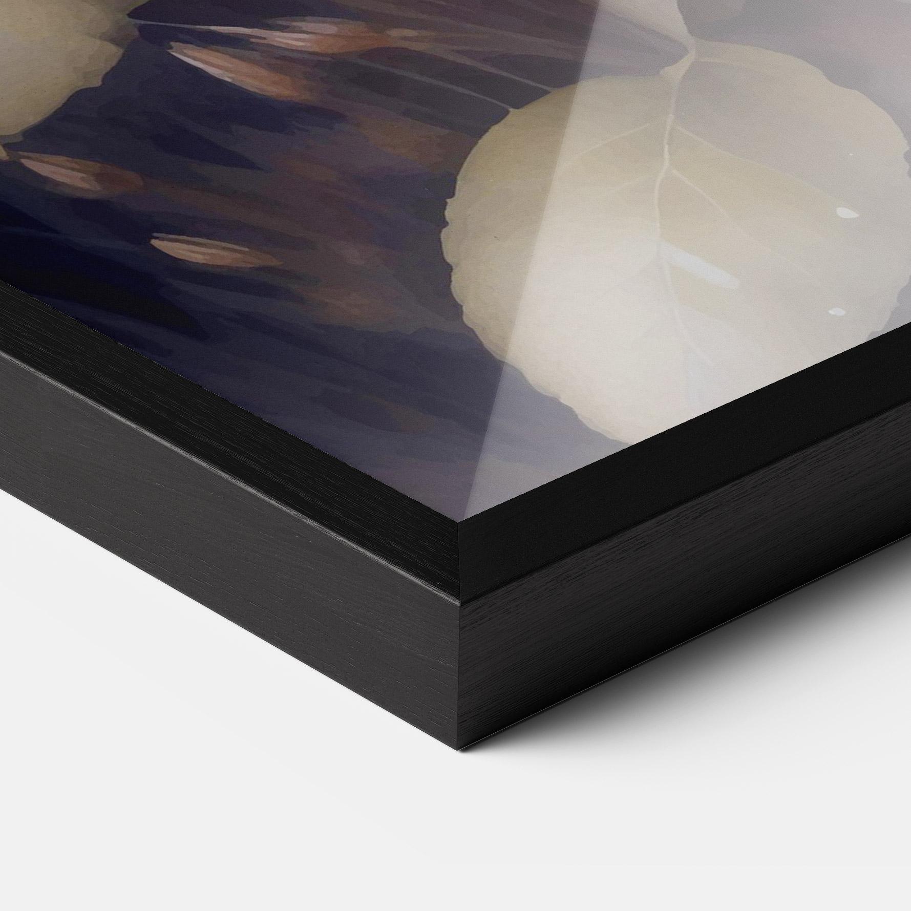 Keretezett Poszter Cream Flower Spring mockup 3