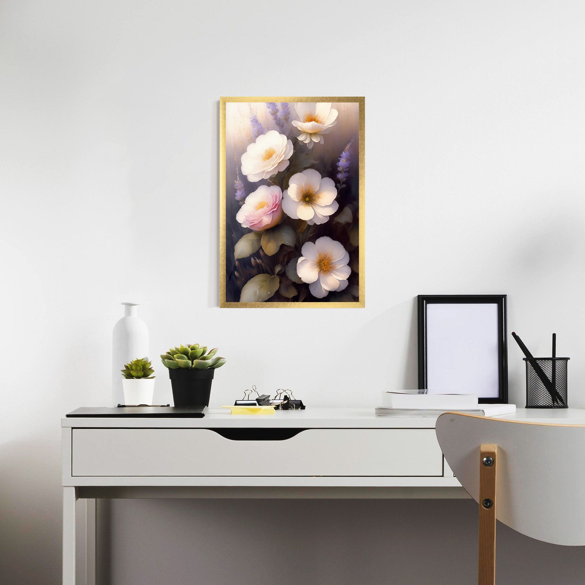 Cream Flower Spring mockup 7