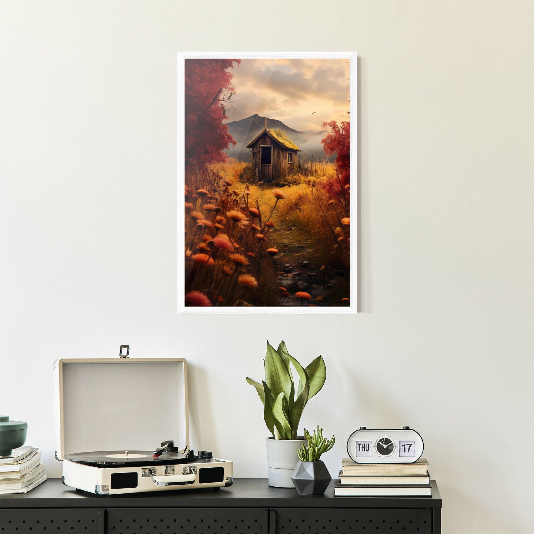 Small Cabin Field mockup 2