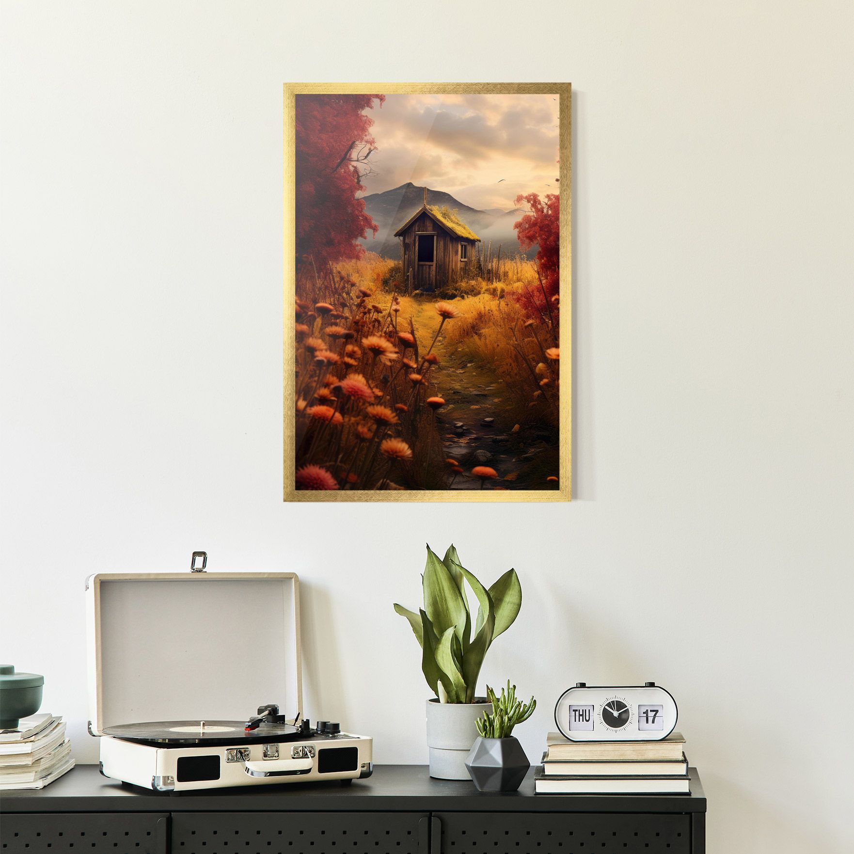 Small Cabin Field mockup 2