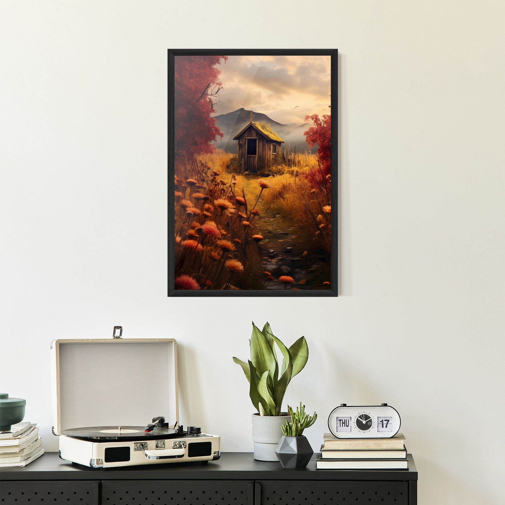 Small Cabin Field mockup 2