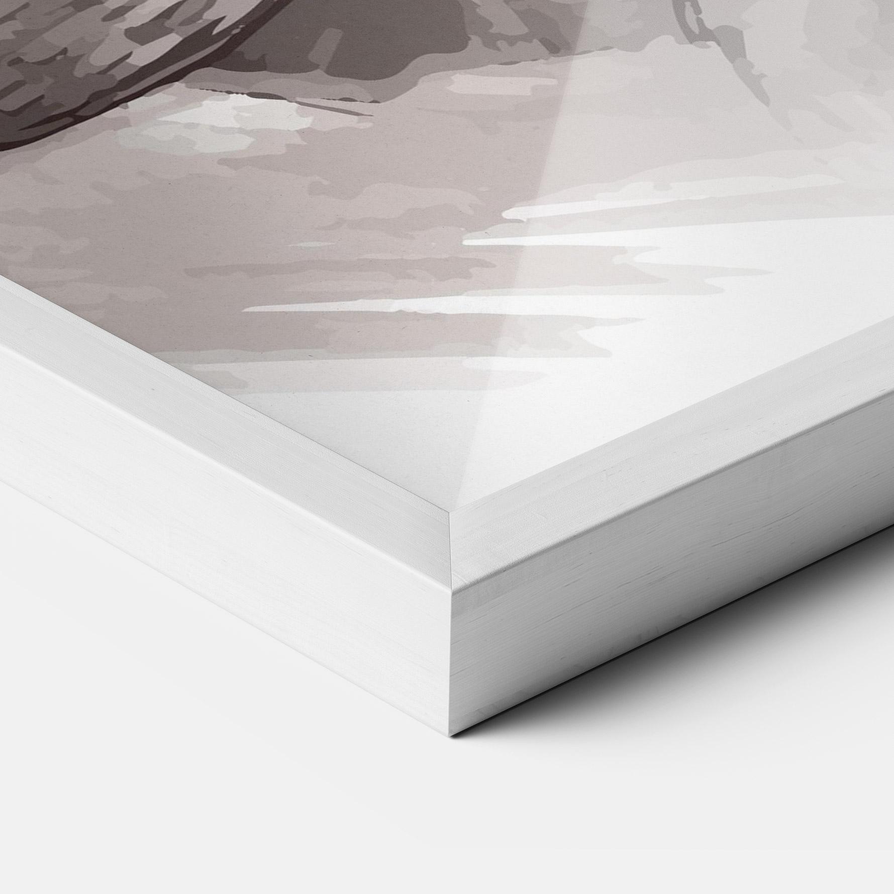 Keretezett Poszter Happy Farmer mockup 3