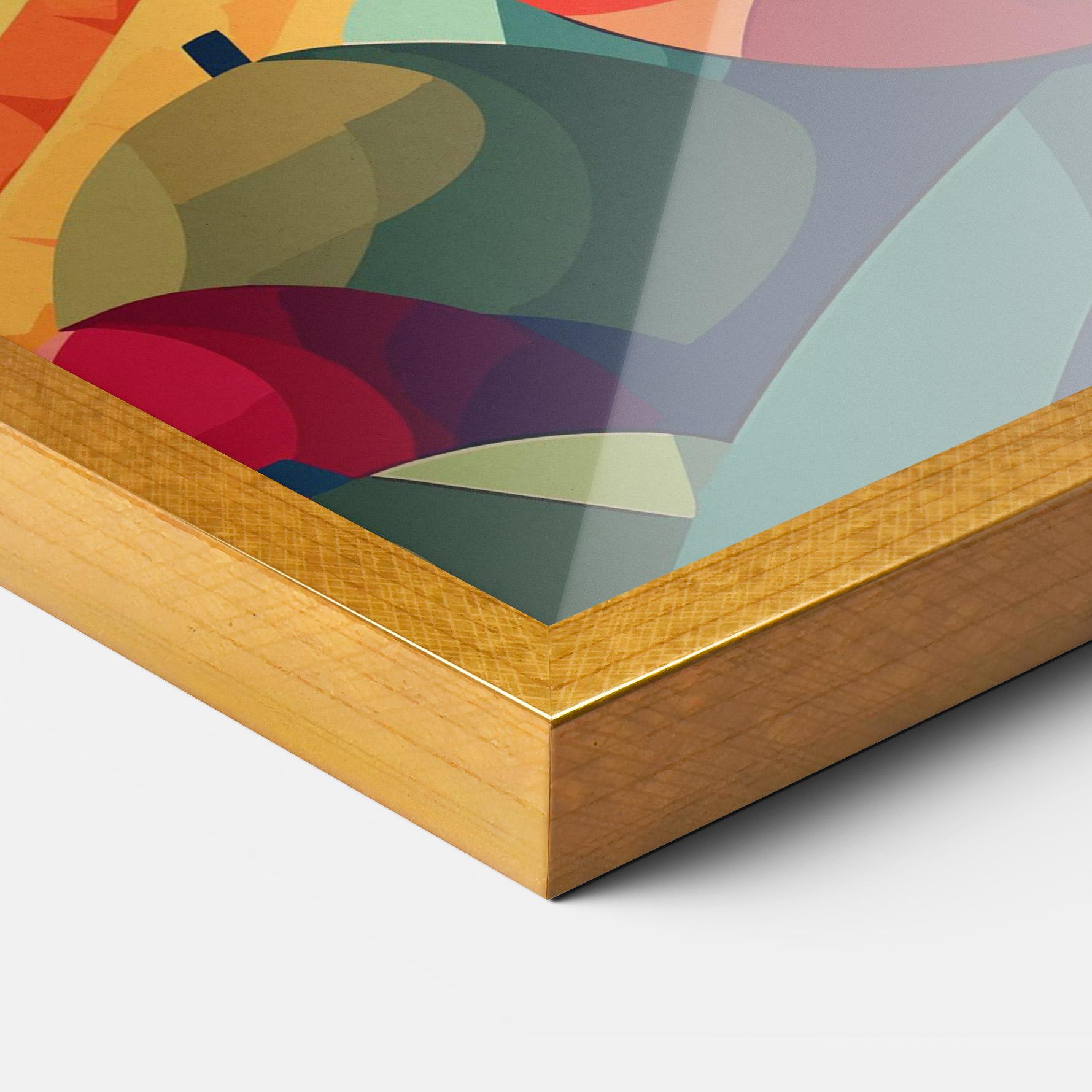 Keretezett Poszter Autumn Rural Fruits mockup 3