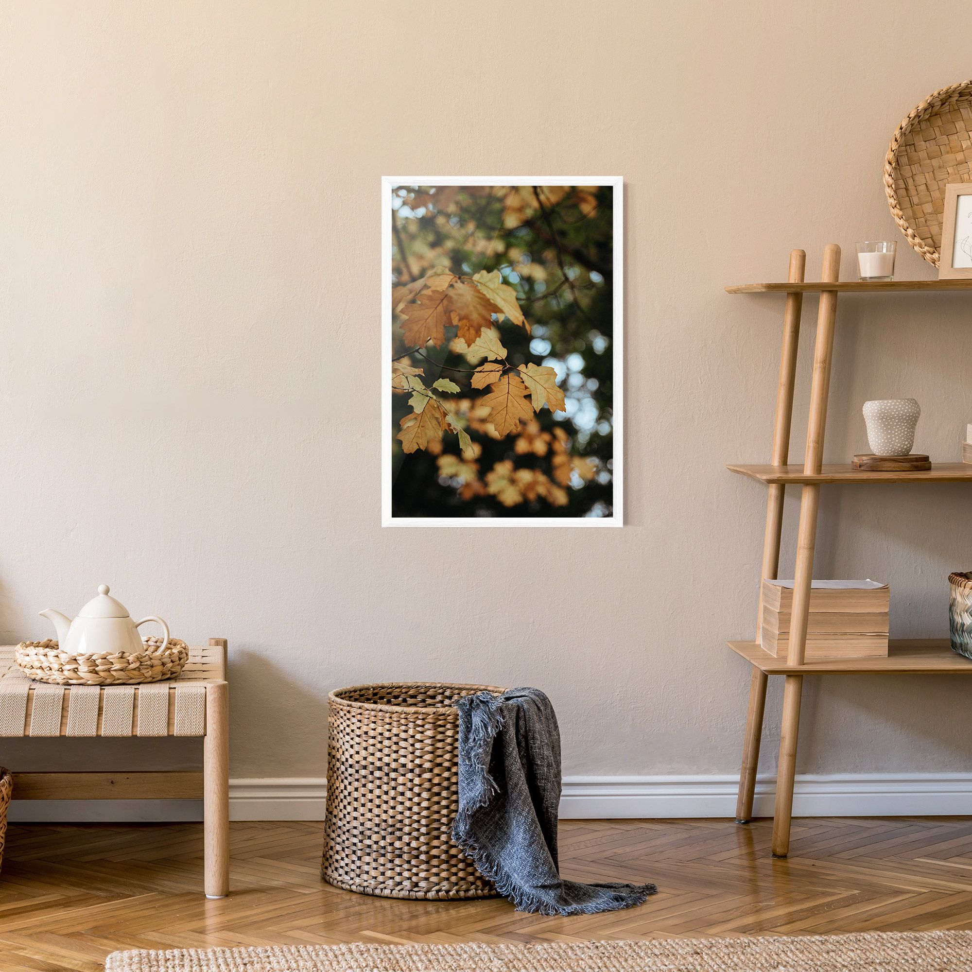 Brown Leaves mockup 9