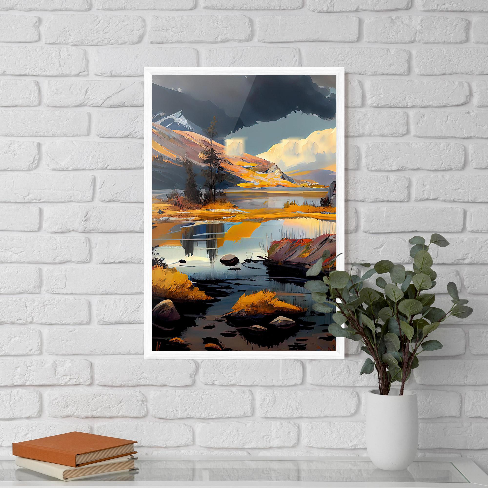 Keretezett Poszter Autumn Landscape mockup 5