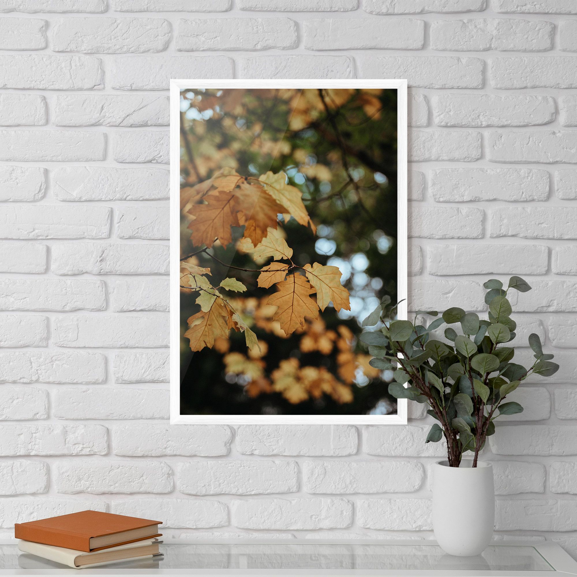 Brown Leaves mockup 5