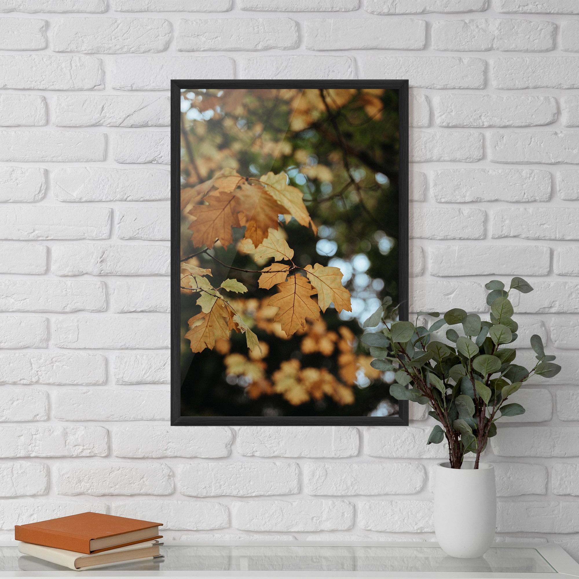 Brown Leaves mockup 5