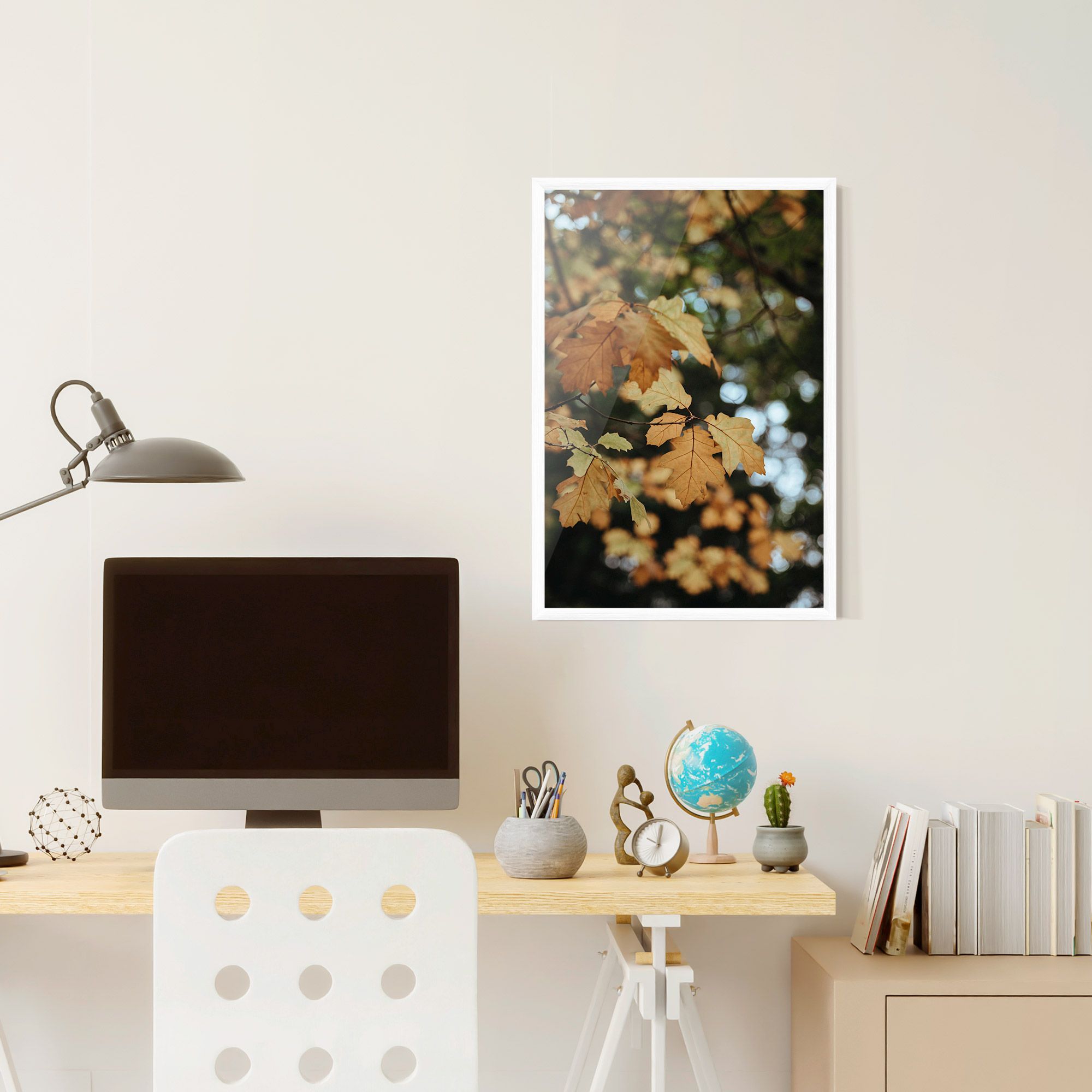 Brown Leaves mockup 6