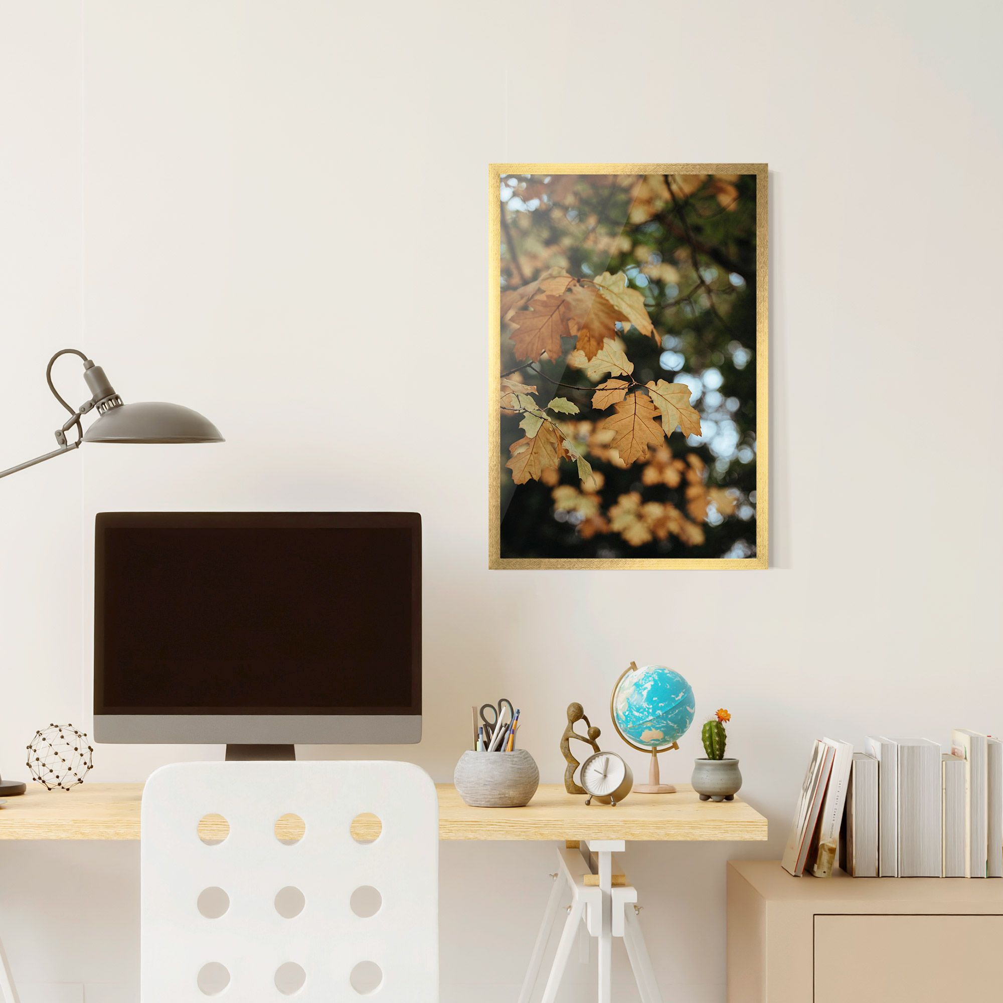 Brown Leaves mockup 6