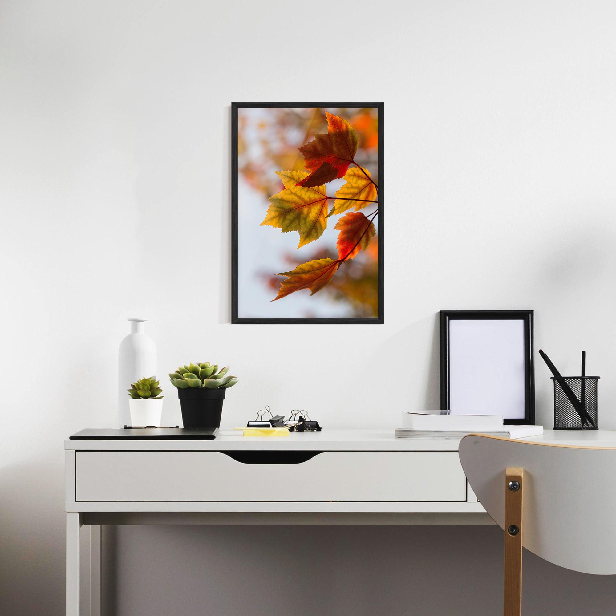 Keretezett Poszter Red Yellow Autumn mockup 7