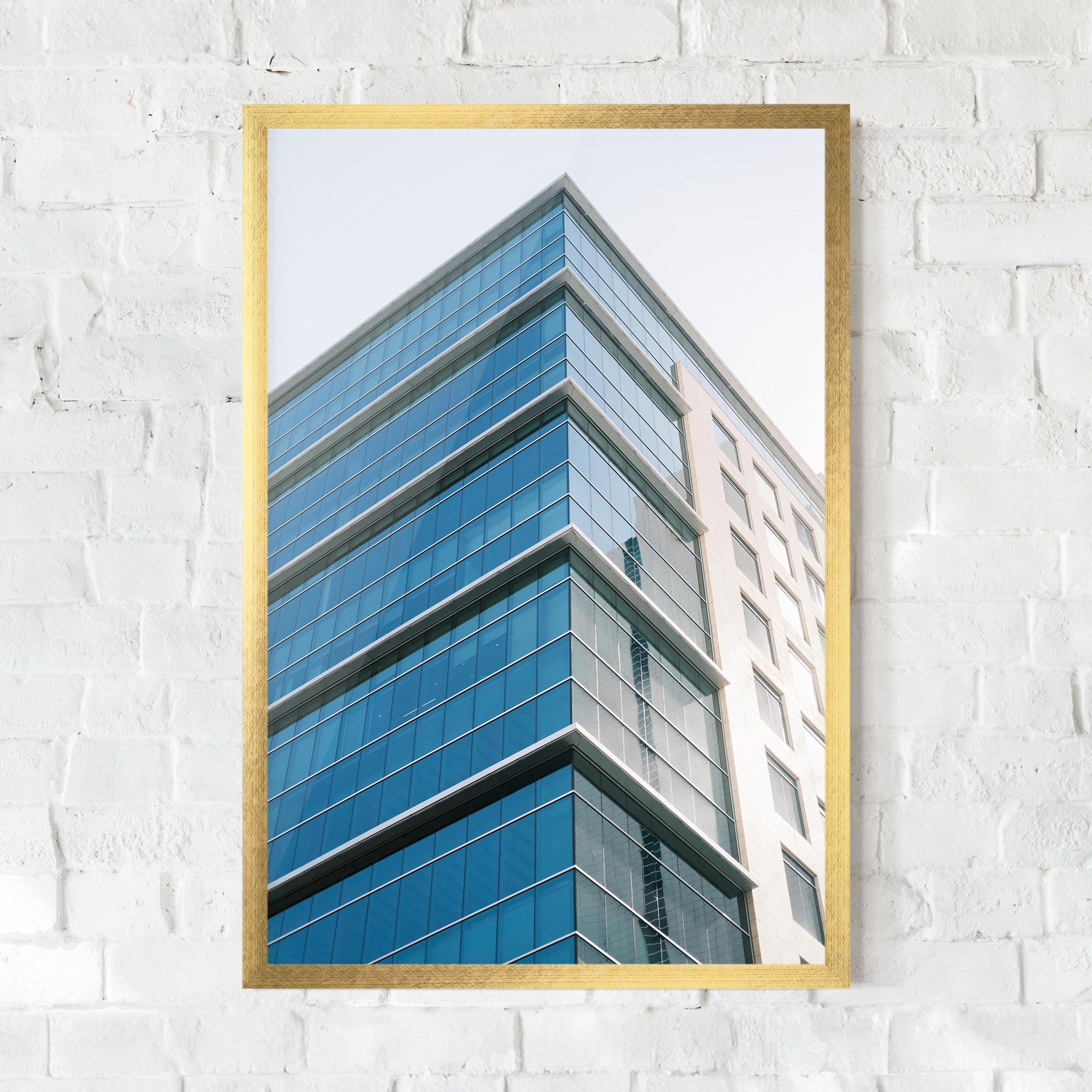 Blue Glass Tower mockup 0
