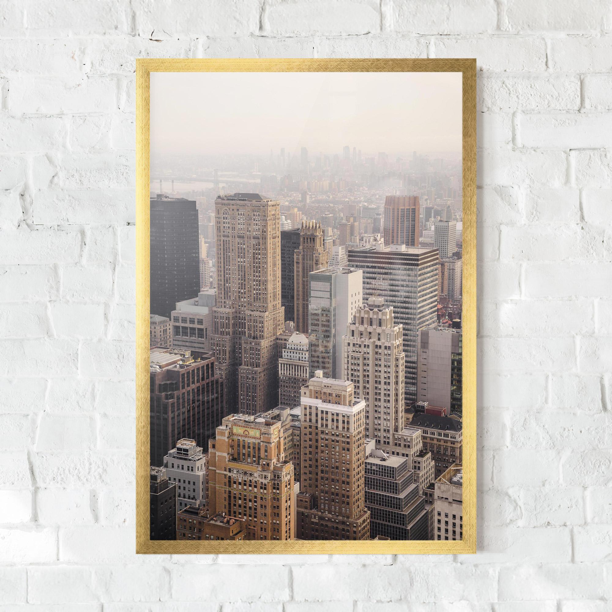 Keretezett Poszter Cream Tower mockup 0