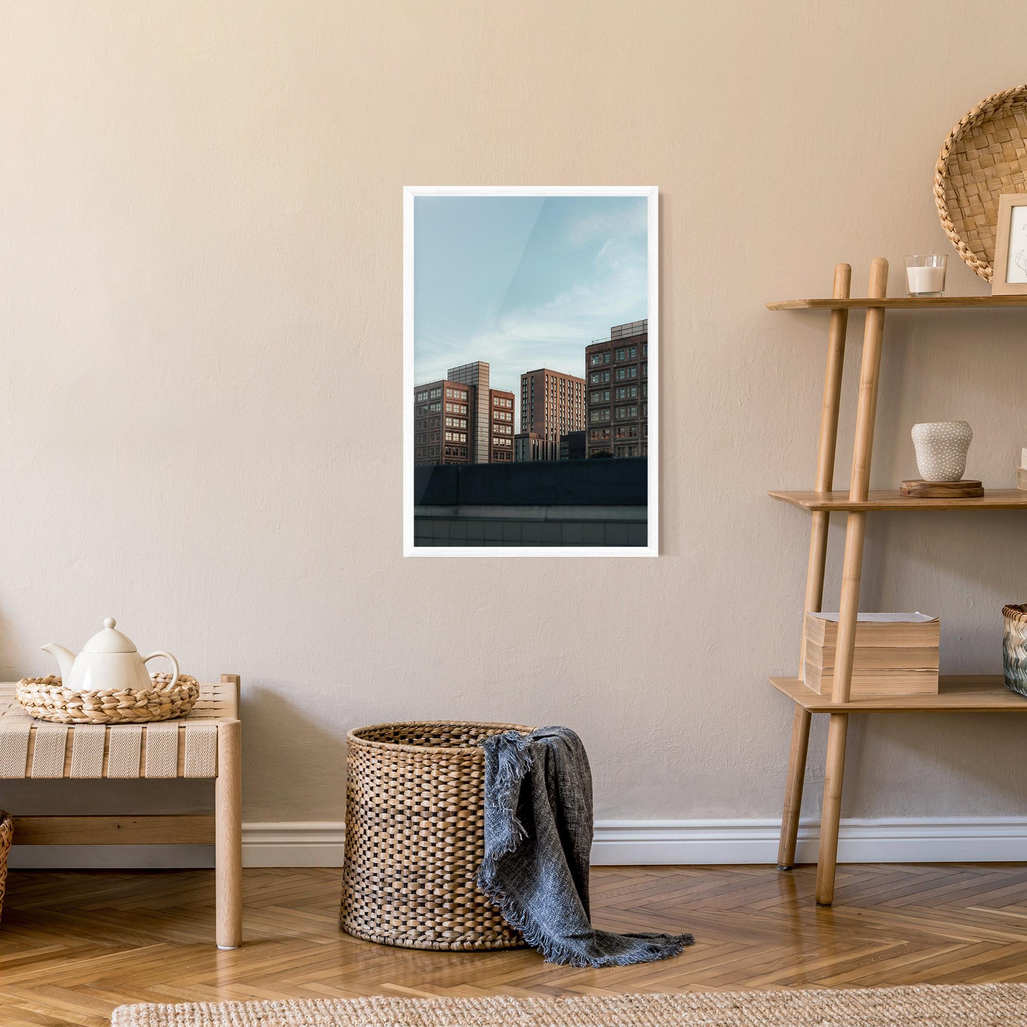 Keretezett Poszter Daylight Building mockup 9