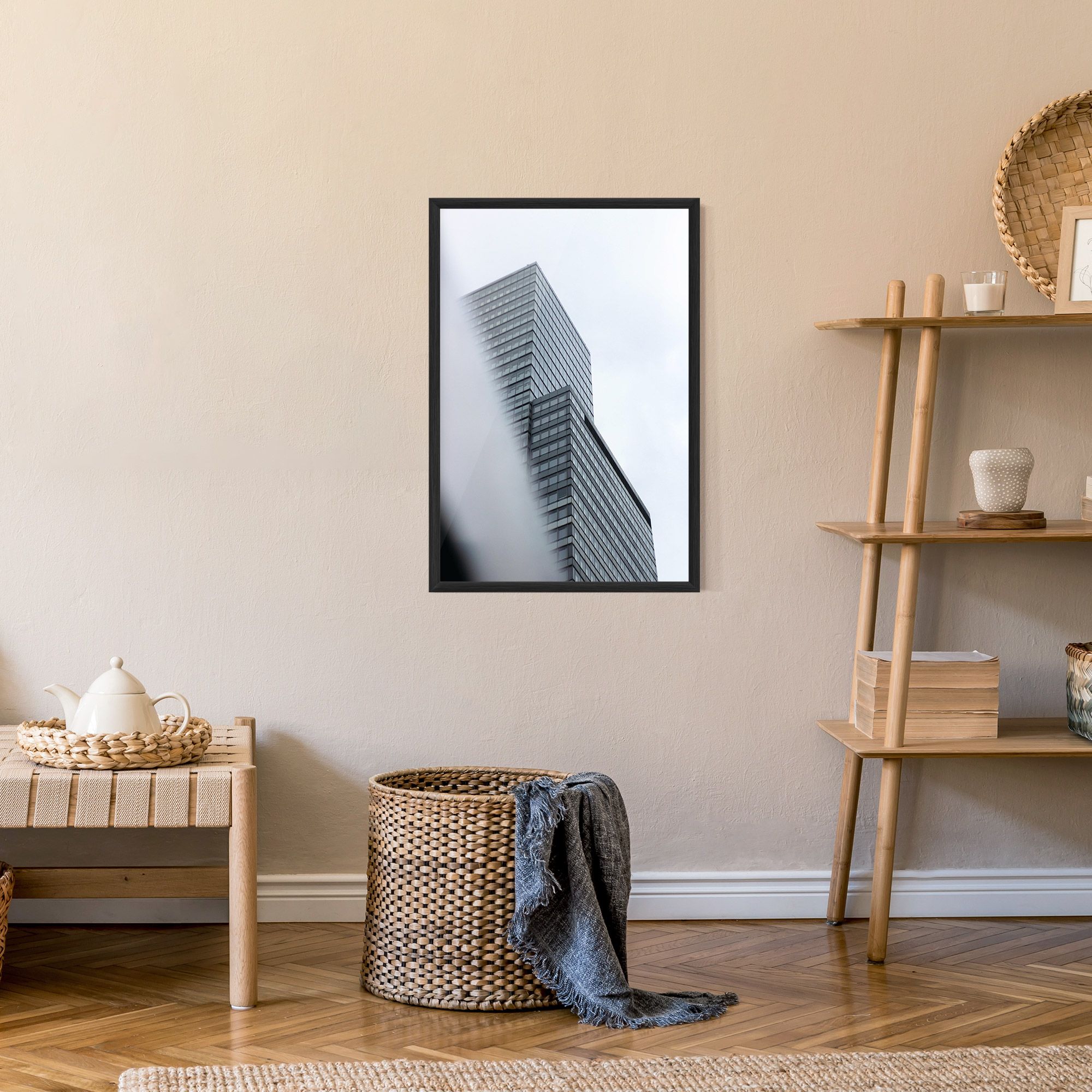 Grey White Building mockup 9