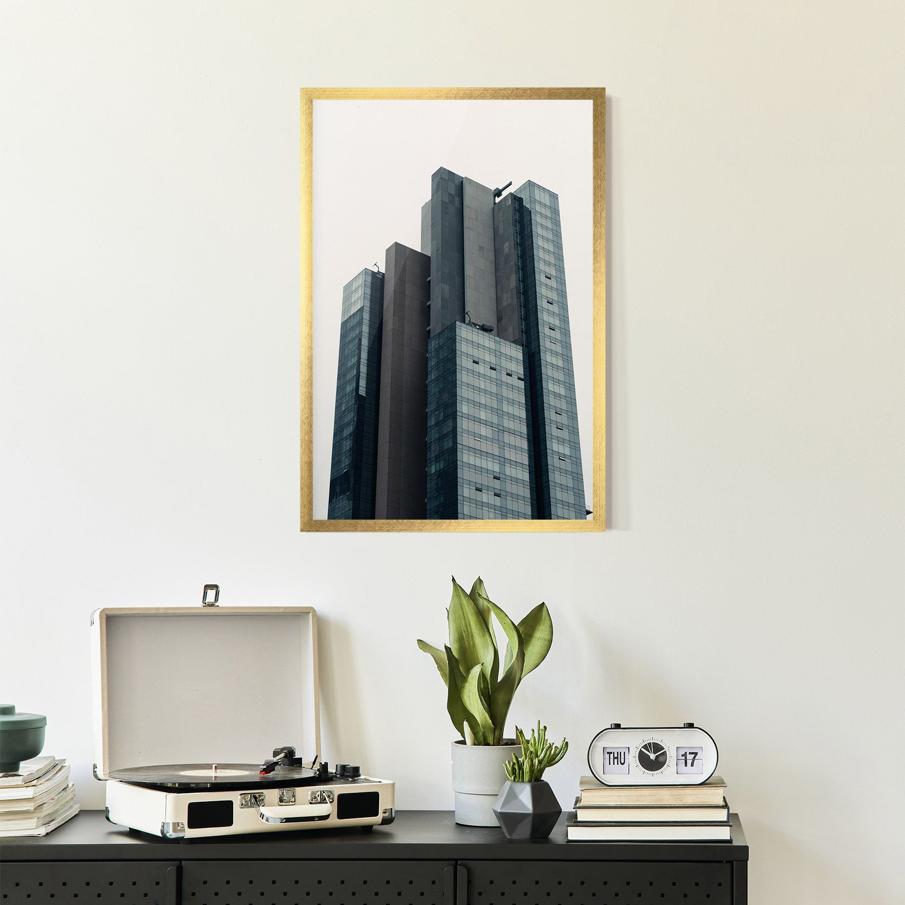 Blue High Building mockup 2