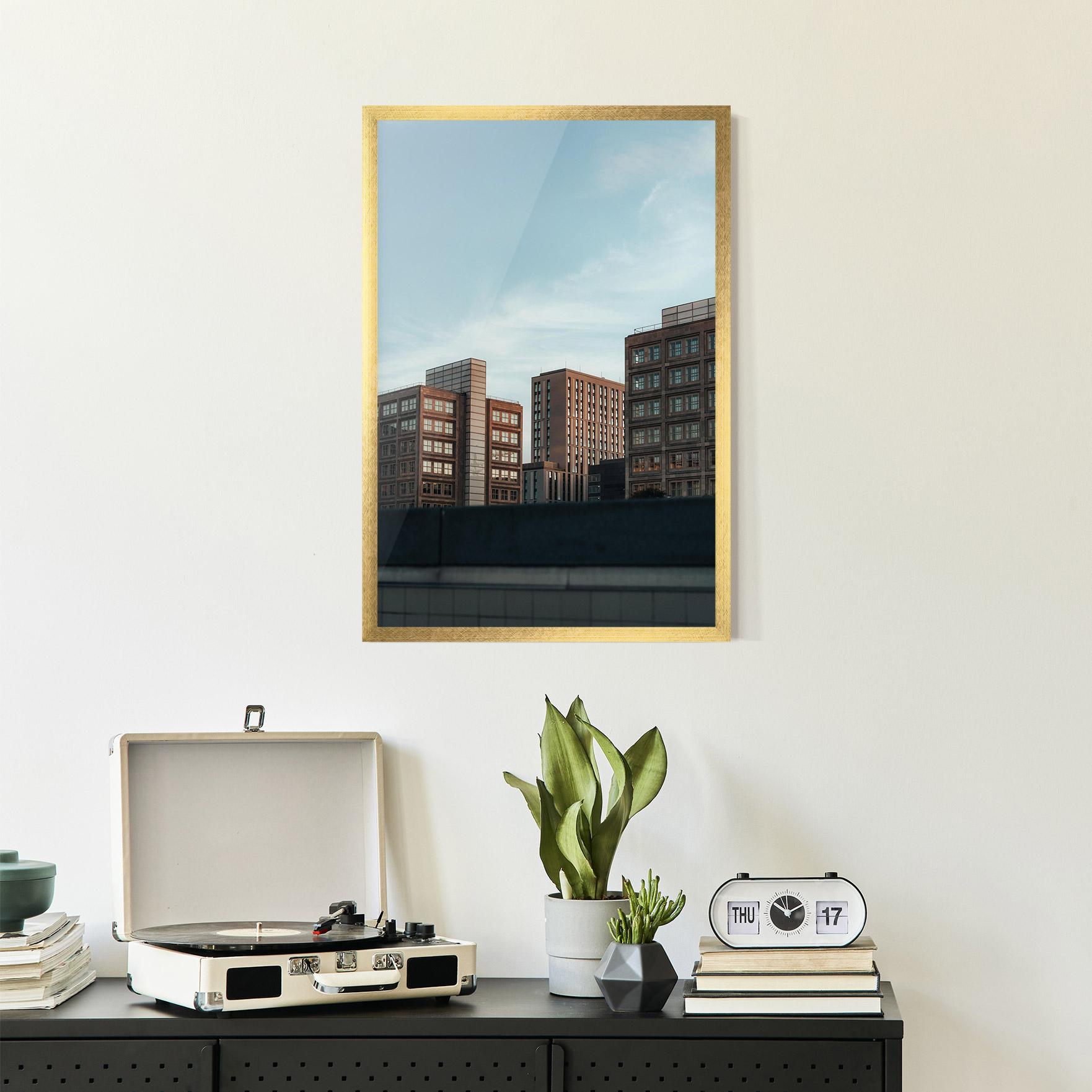 Keretezett Poszter Daylight Building mockup 2