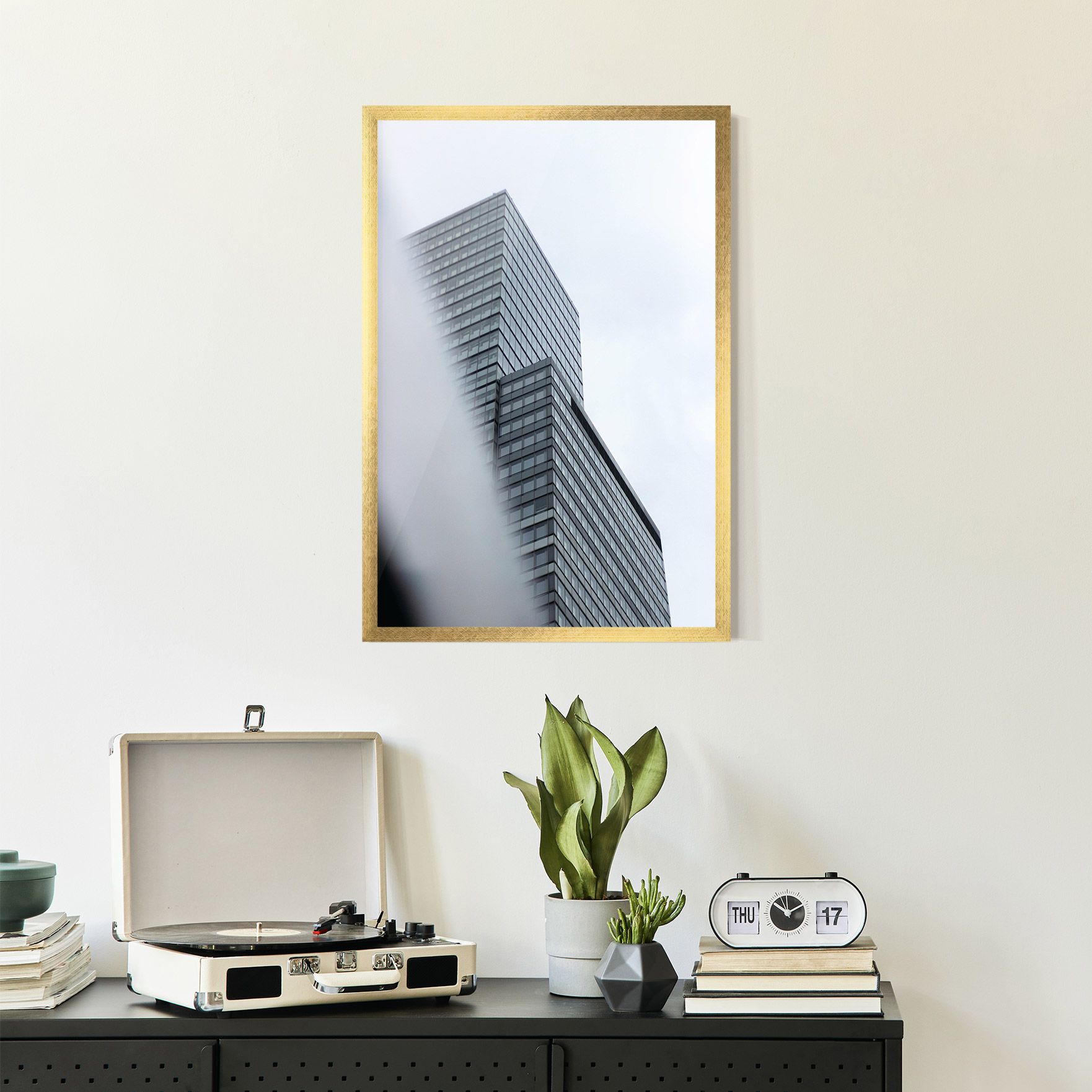 Grey White Building mockup 2
