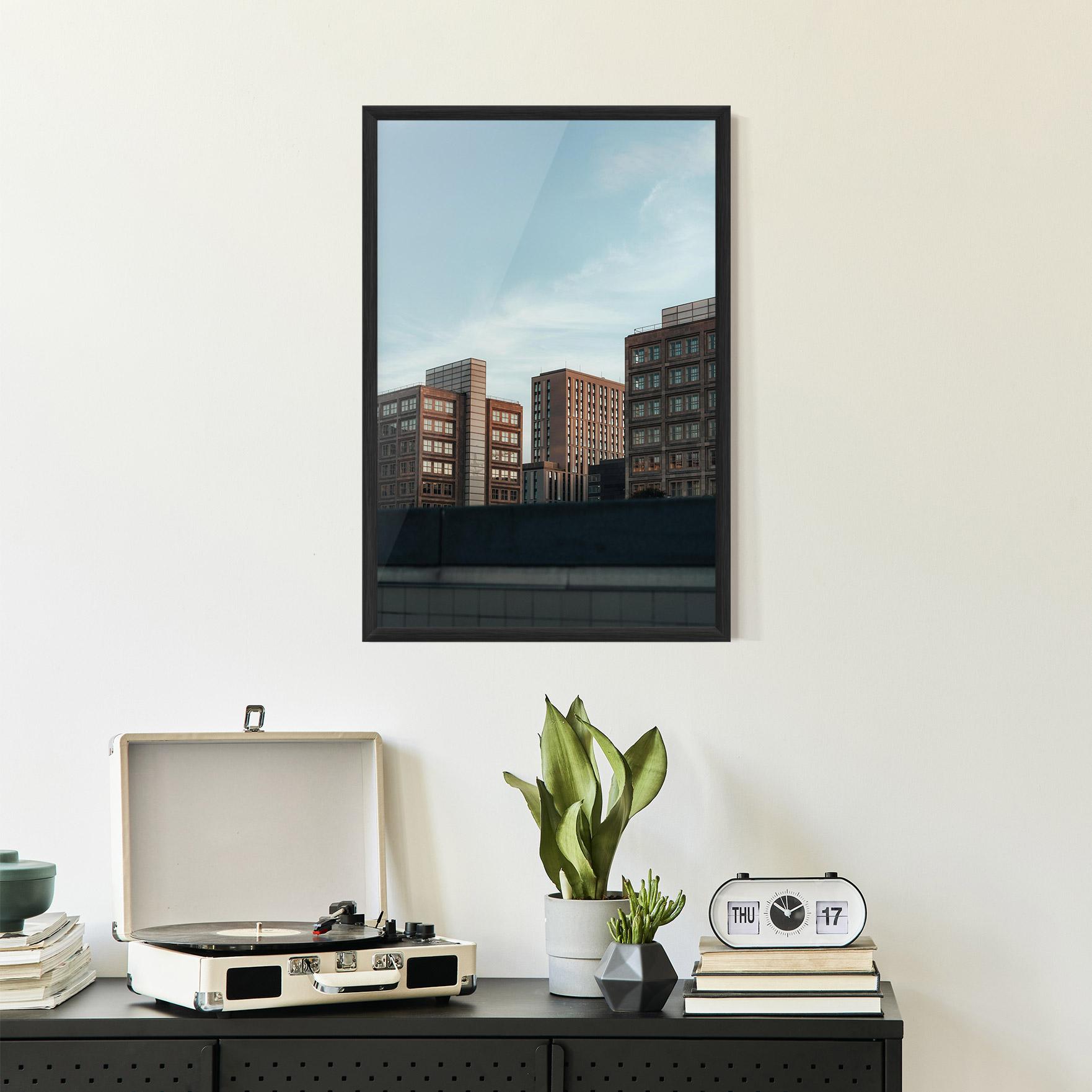 Keretezett Poszter Daylight Building mockup 2