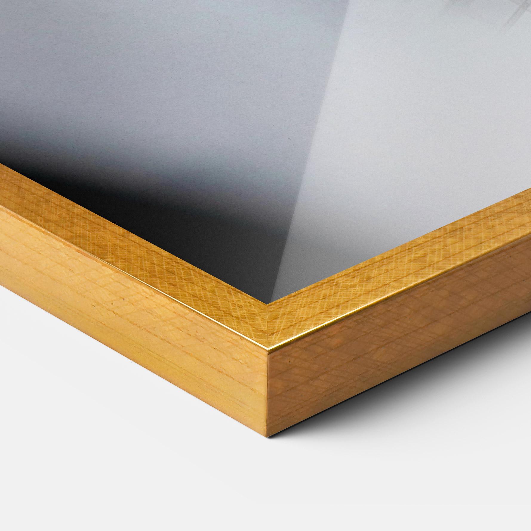 Keretezett Poszter Grey White Building mockup 3